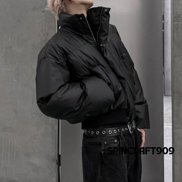 Other Black Long Neck Puffer Jacket Size US M / EU 48-50 / 2 - 4 Thumbnail