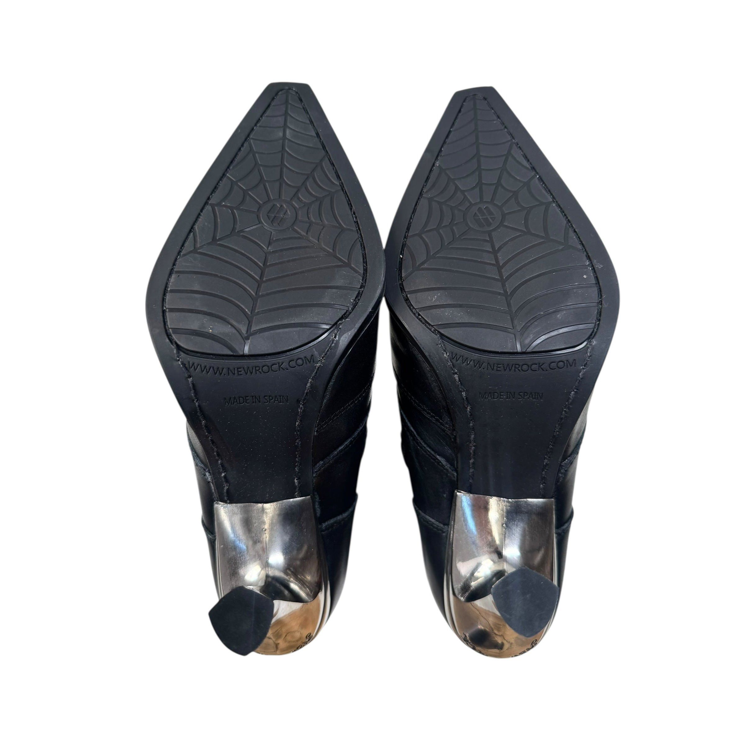 Vetements Vetements x New Rock Quilted Leather Ankle Boots Size US 8 / IT 38 - 7 Thumbnail