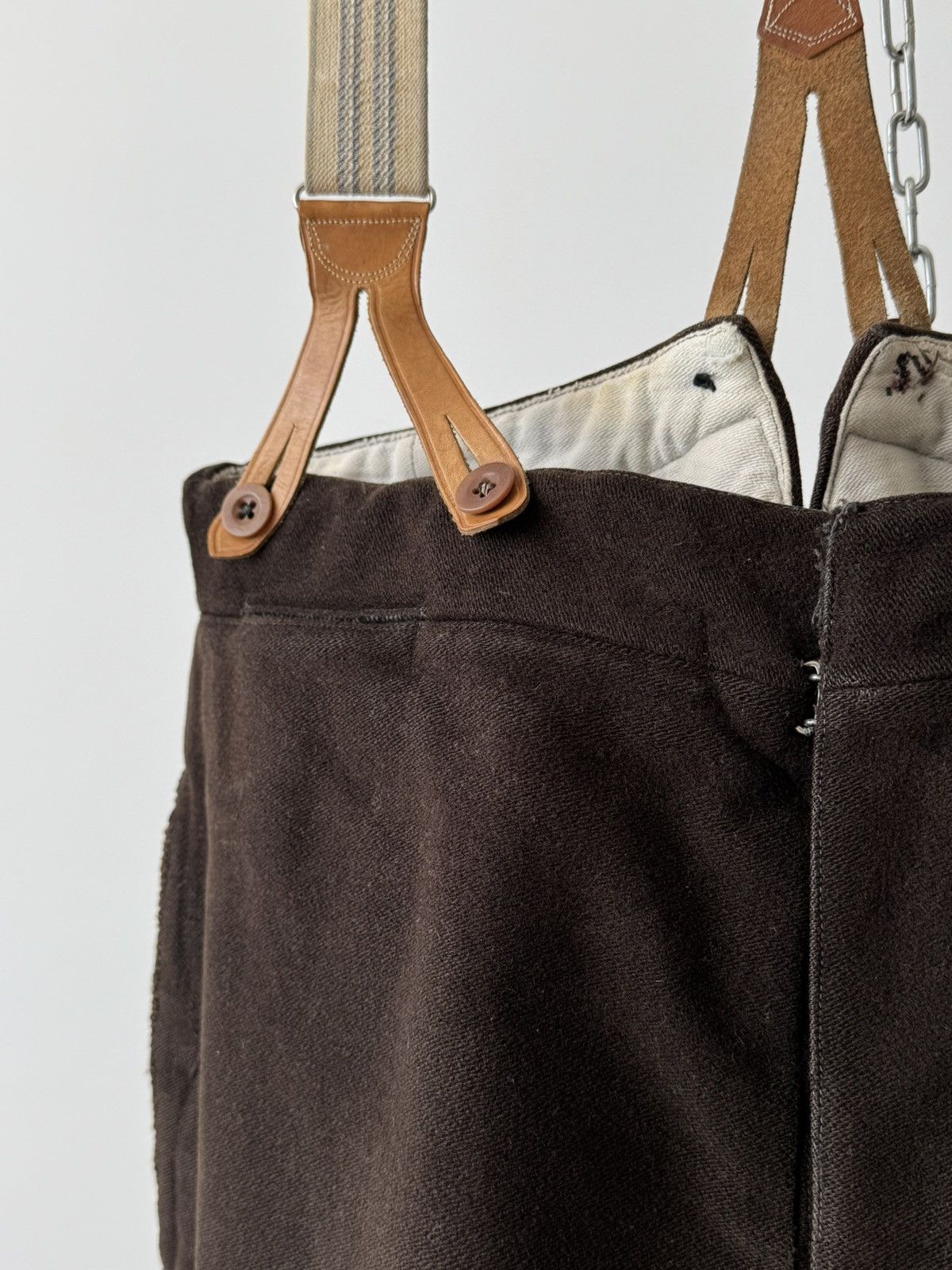 Japanese Brand Antique ≈1920s German Workwear Faded Heavy Pants Size US 32 / EU 48 - 7 Thumbnail