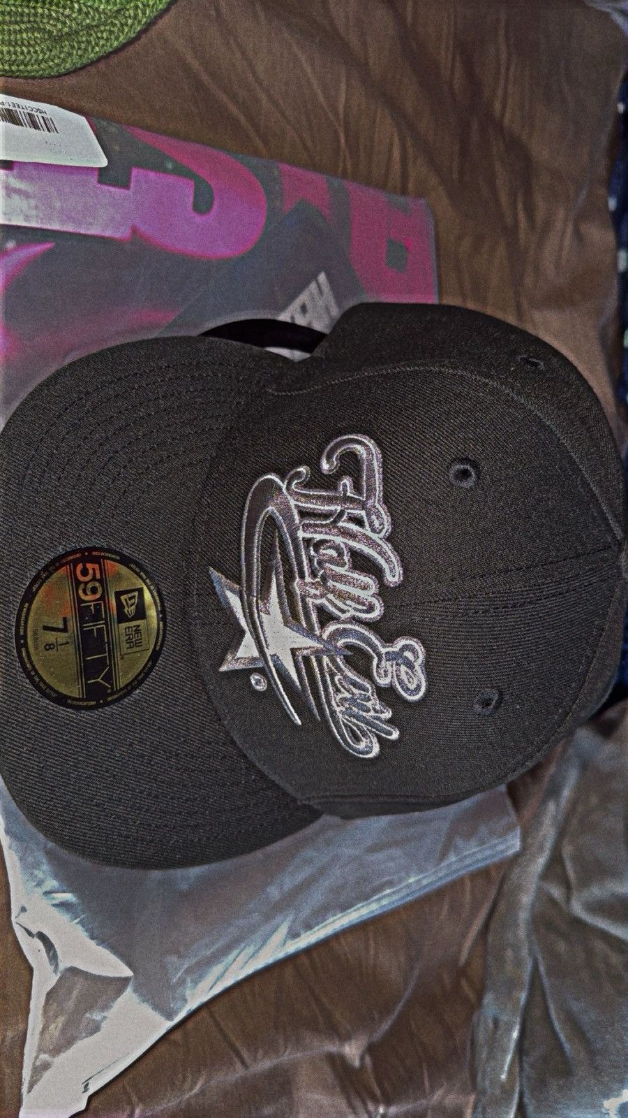 Half Evil Half evil hat 71/8 Size ONE SIZE - 1 Thumbnail