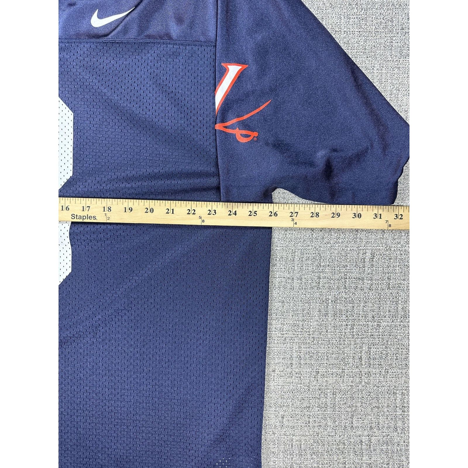 Nike Virginia Cavaliers Jersey 2006 Mens 2XL Blue Nike Team Mesh Size US XXL / EU 58 / 5 - 4 Thumbnail