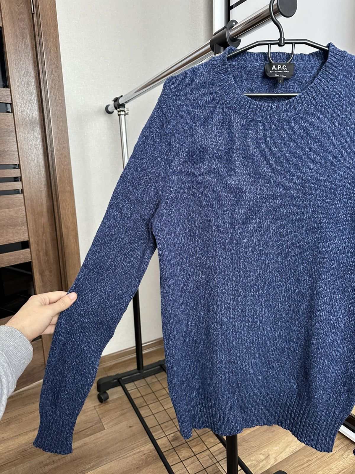 A.P.C. A.P.C. Merino Wool Sweater Pullover Size US L / EU 52-54 / 3 - 6 Thumbnail