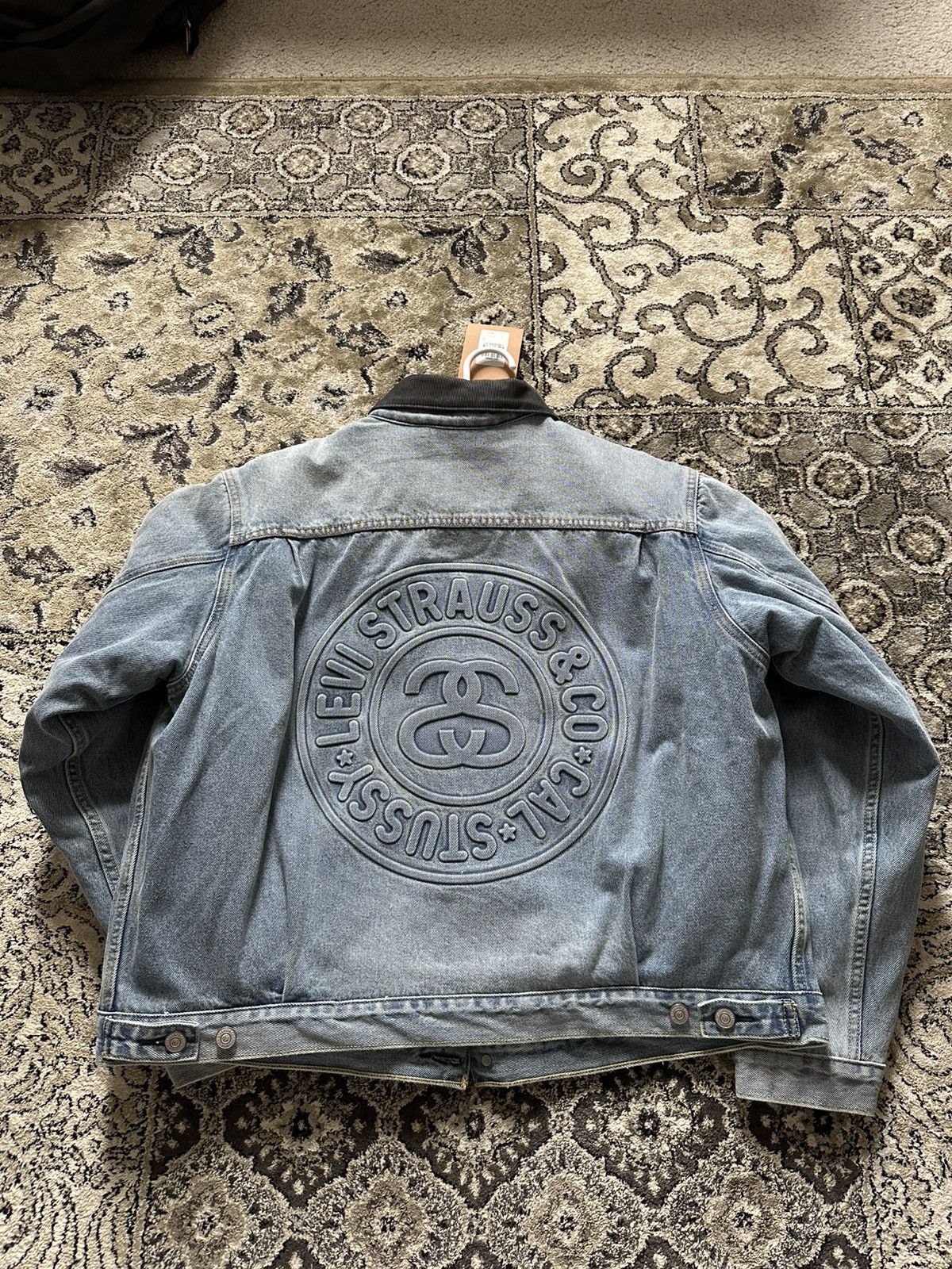 Levi's × Stussy Stussy x Levi's Embossed Praglad Trucker