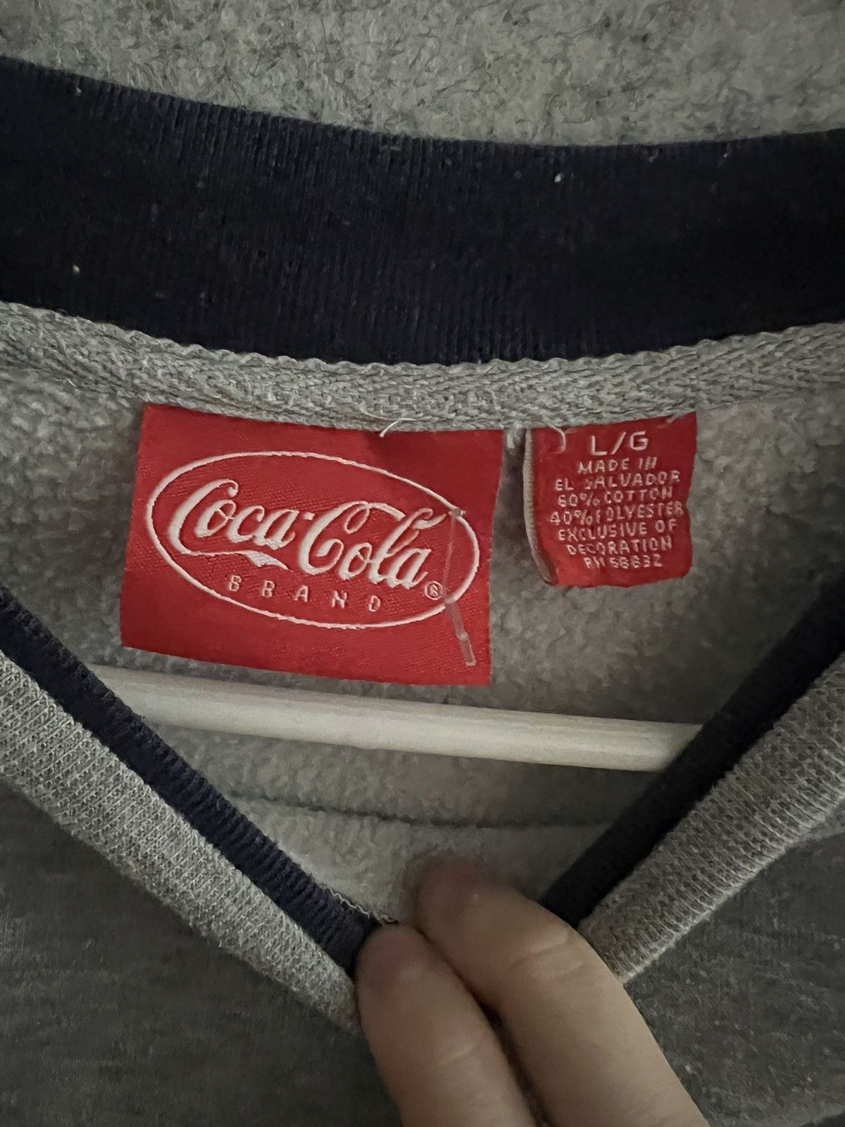 Coca Cola Vintage coca cola crewneck sweater Size US L / EU 52-54 / 3 - 2 Thumbnail