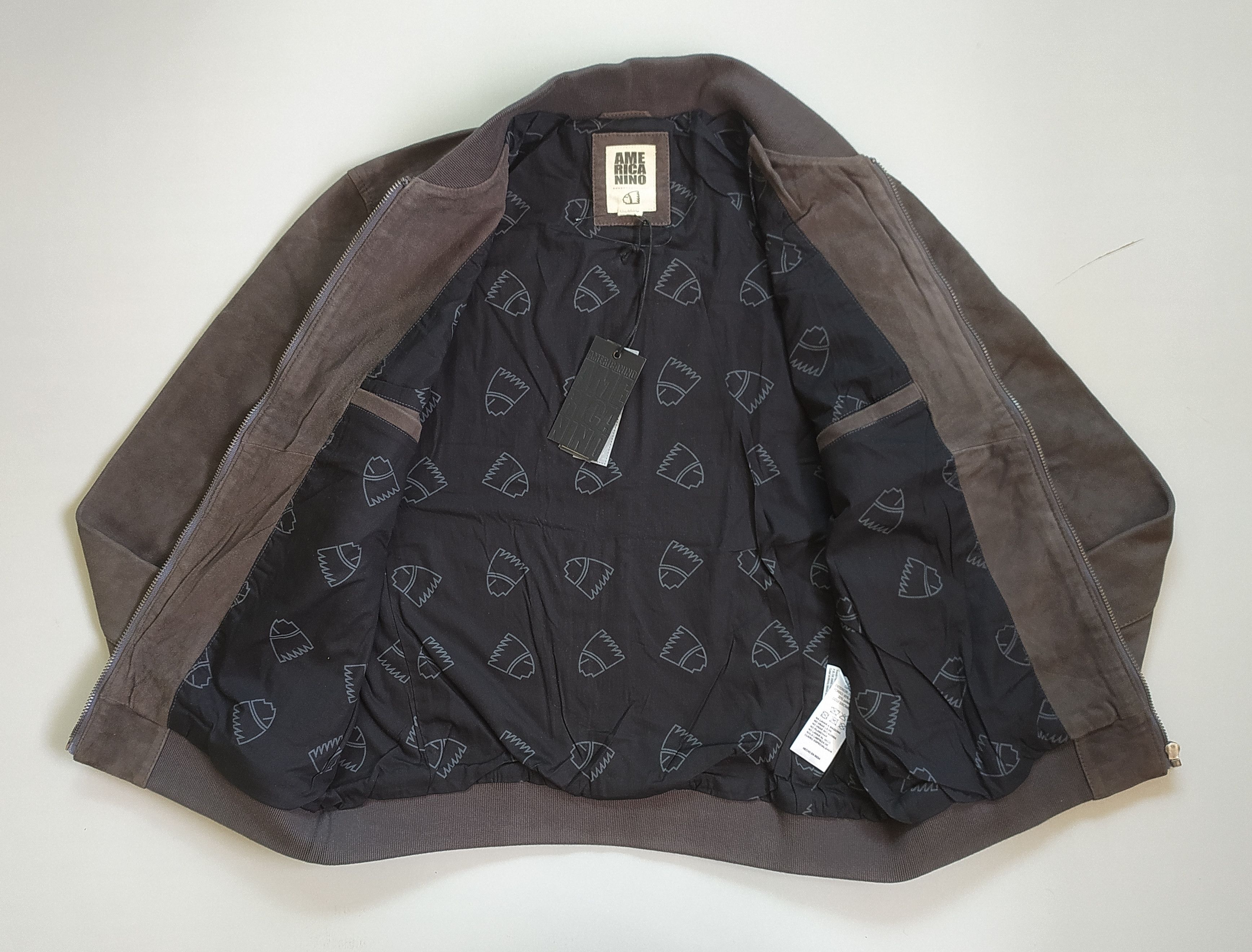 Other AMERICANINO Kemble Suede Jacket Free Shipping FTP/9010 Size US M / EU 48-50 / 2 - 12 Thumbnail