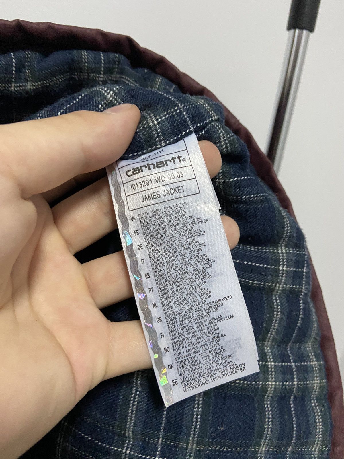 Carhartt × Vintage Carhartt James jacket zip vintage Size US M / EU 48-50 / 2 - 6 Thumbnail