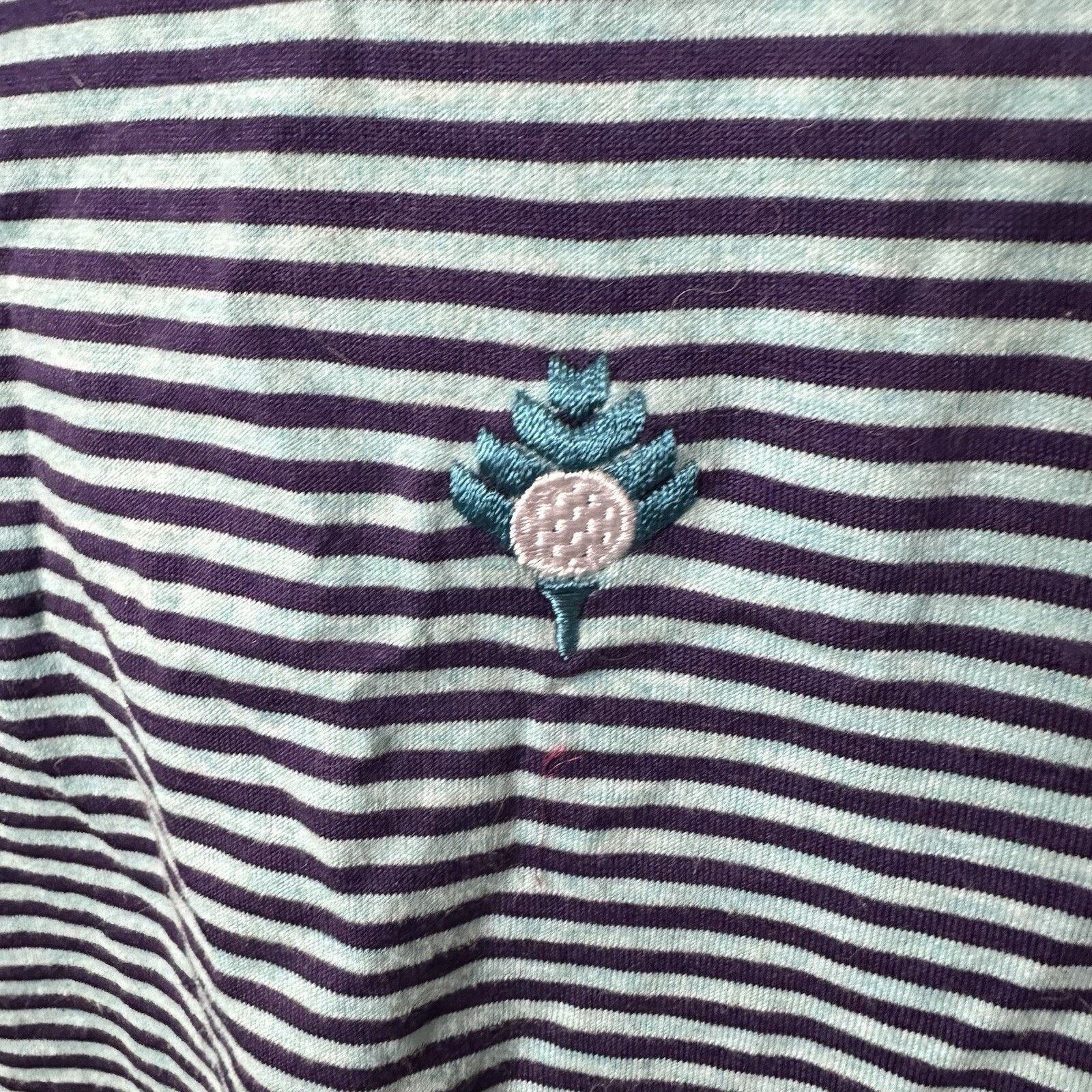 Peter Millar Peter Millar Polo Mens Blue Striped Golf Sports Preppy XL Size US XL / EU 56 / 4 - 5 Thumbnail