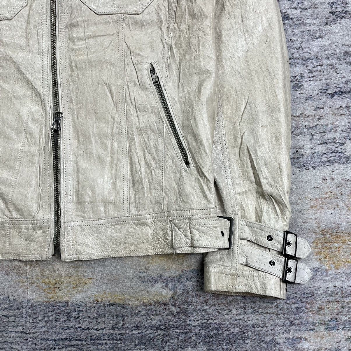 Isamu Katayama Backlash Rattle trap double zipper bondage bikers leather jacket Size US M / EU 48-50 / 2 - 3 Thumbnail