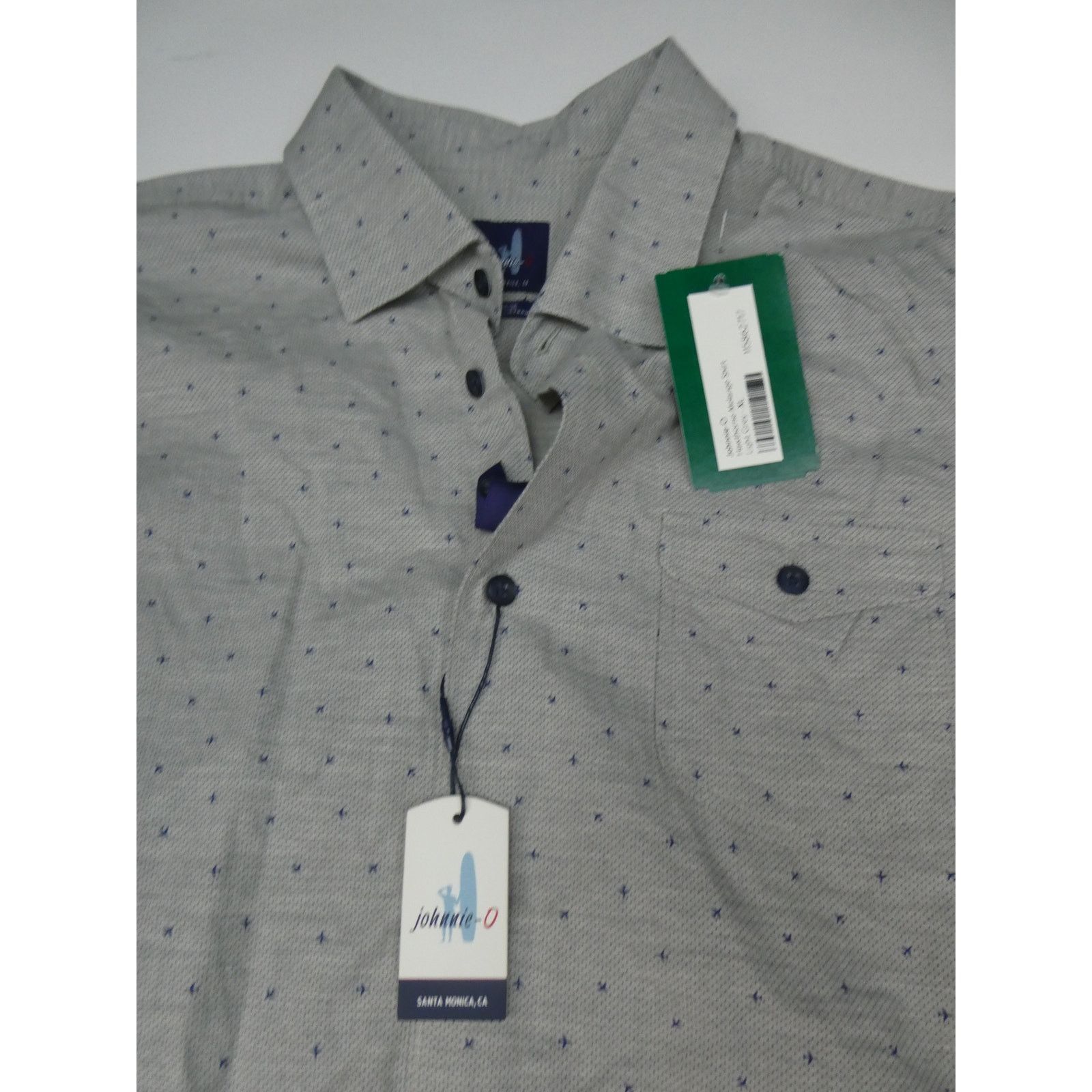 johnnie-O NEW Johnnie-O Hawthorne Melange button down shirt, XL Size US XL / EU 56 / 4 - 2 Thumbnail