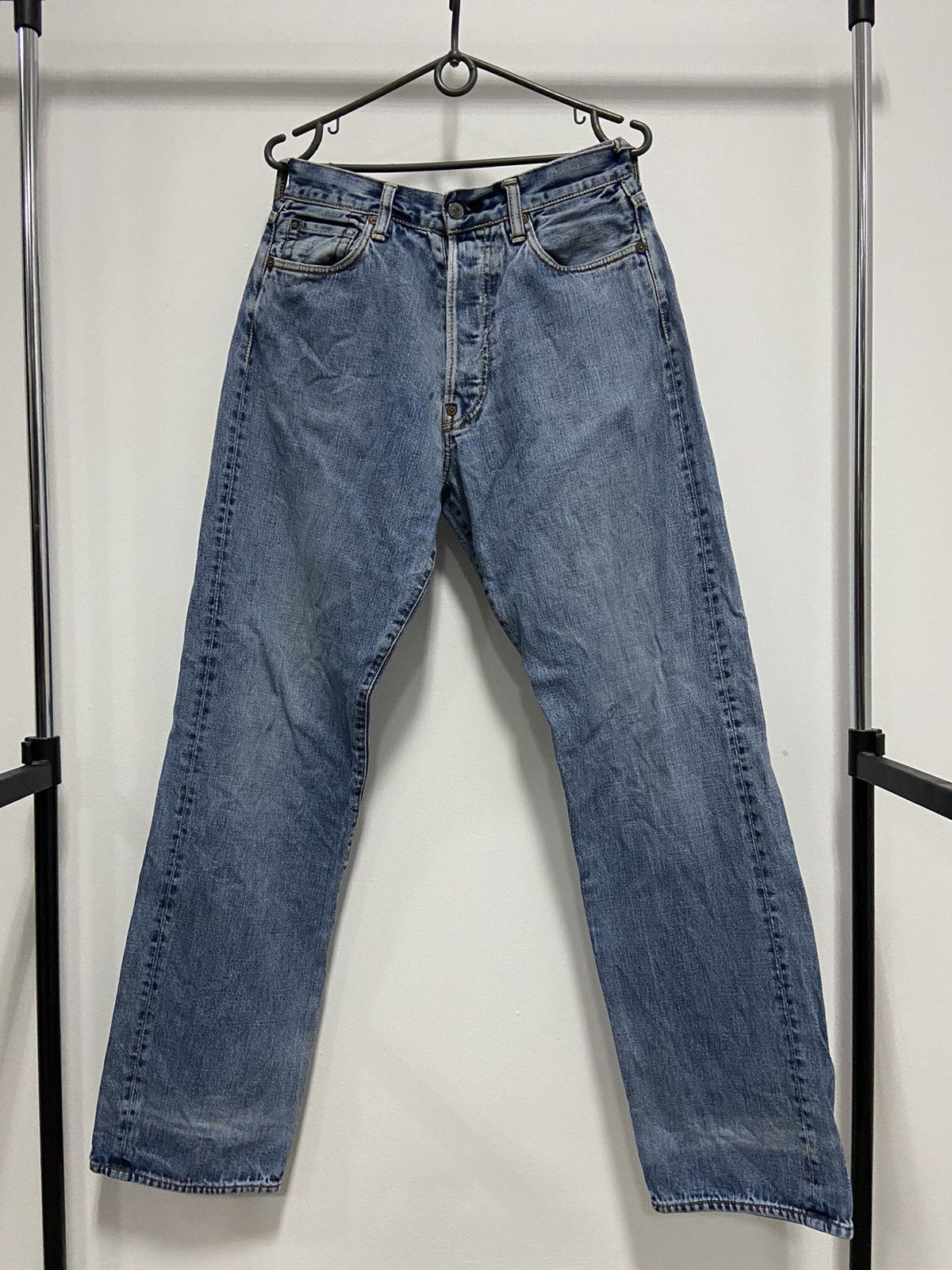 Evisu Evisu Pants Seagull logo Vintage jeans Size US 30 / EU 46 - 3 Thumbnail