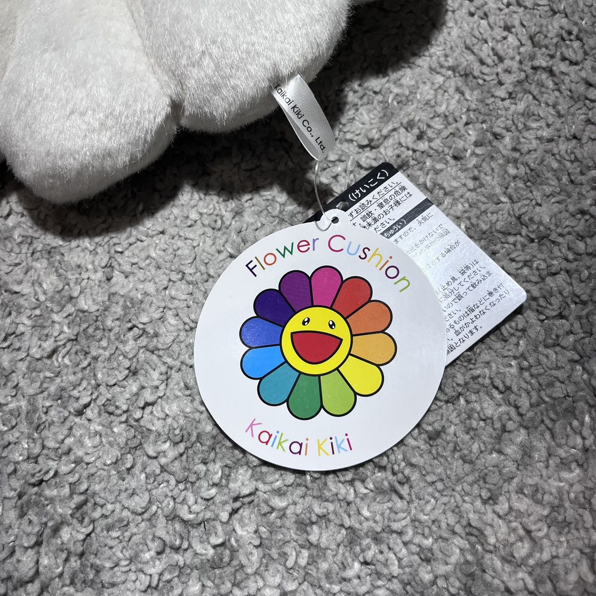 Takashi Murakami Takashi Murakami 30cm white flower pillow cushion Size ONE SIZE - 6 Thumbnail