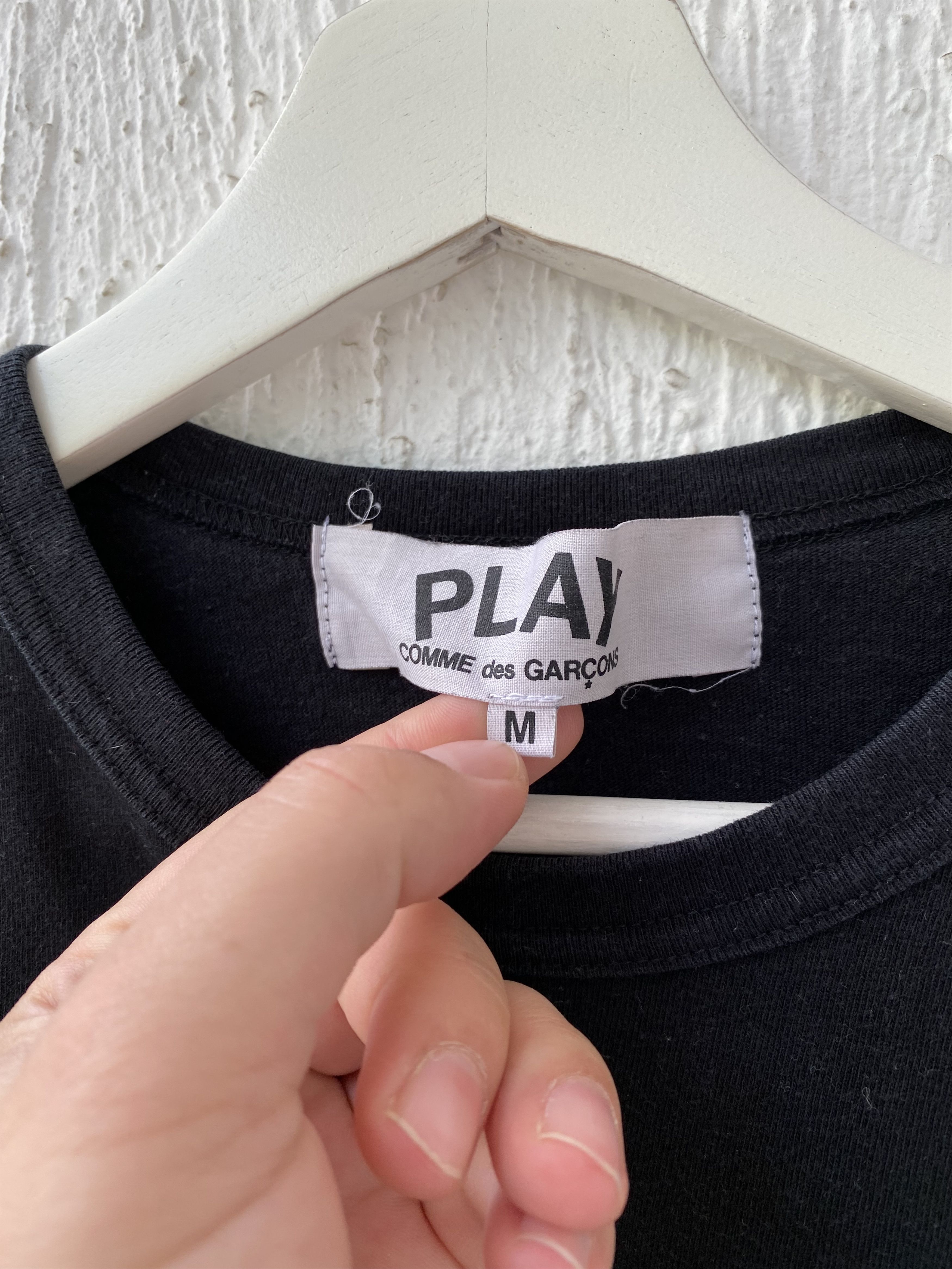 Comme des Garcons PLAY Long Sleeve Logo T-shirt Size US M / EU 48-50 / 2 - 3 Thumbnail