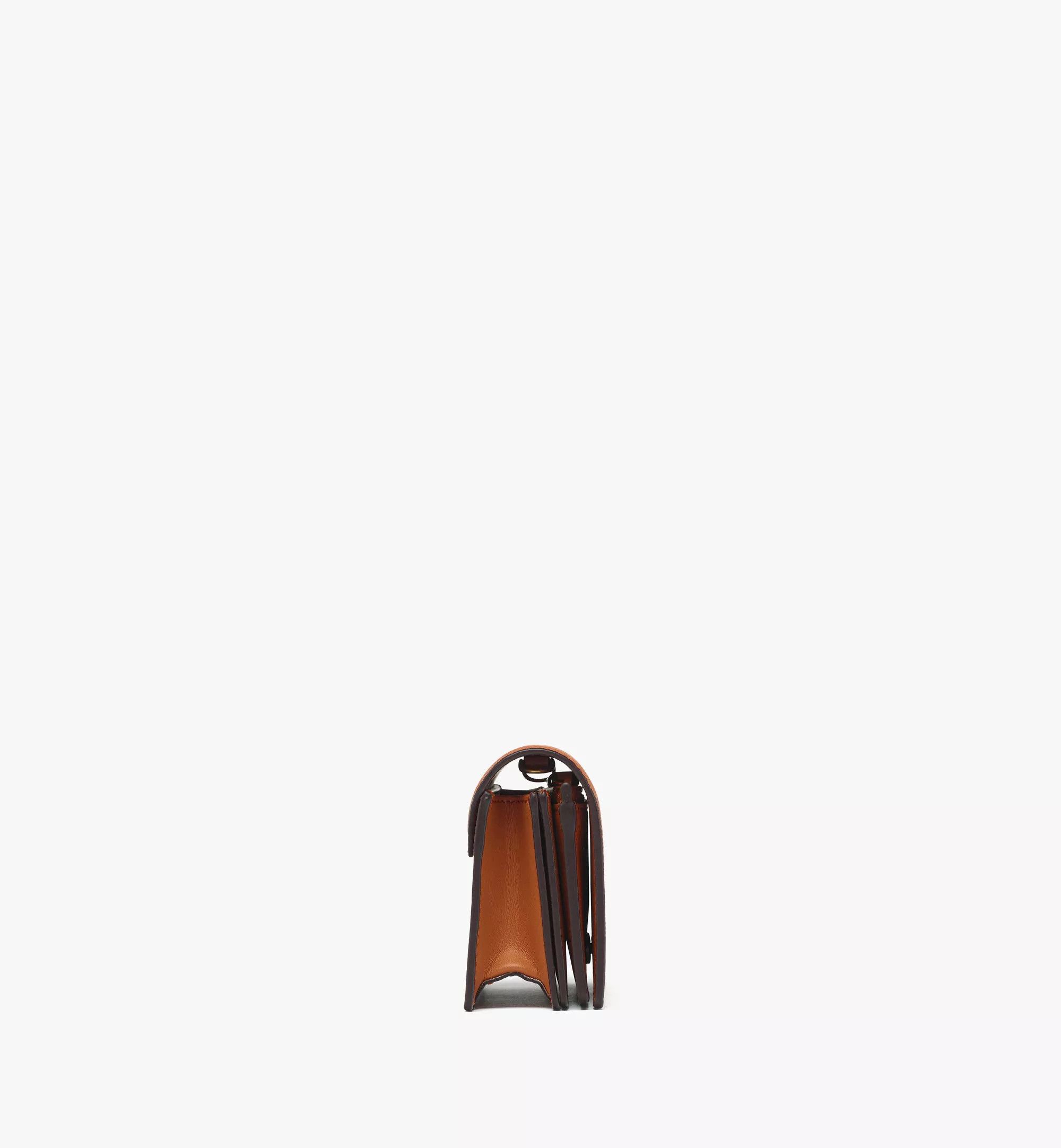 MCM o1mt1gz0325 Size: OS / Card Case Mini in Brown Size ONE SIZE - 4 Thumbnail