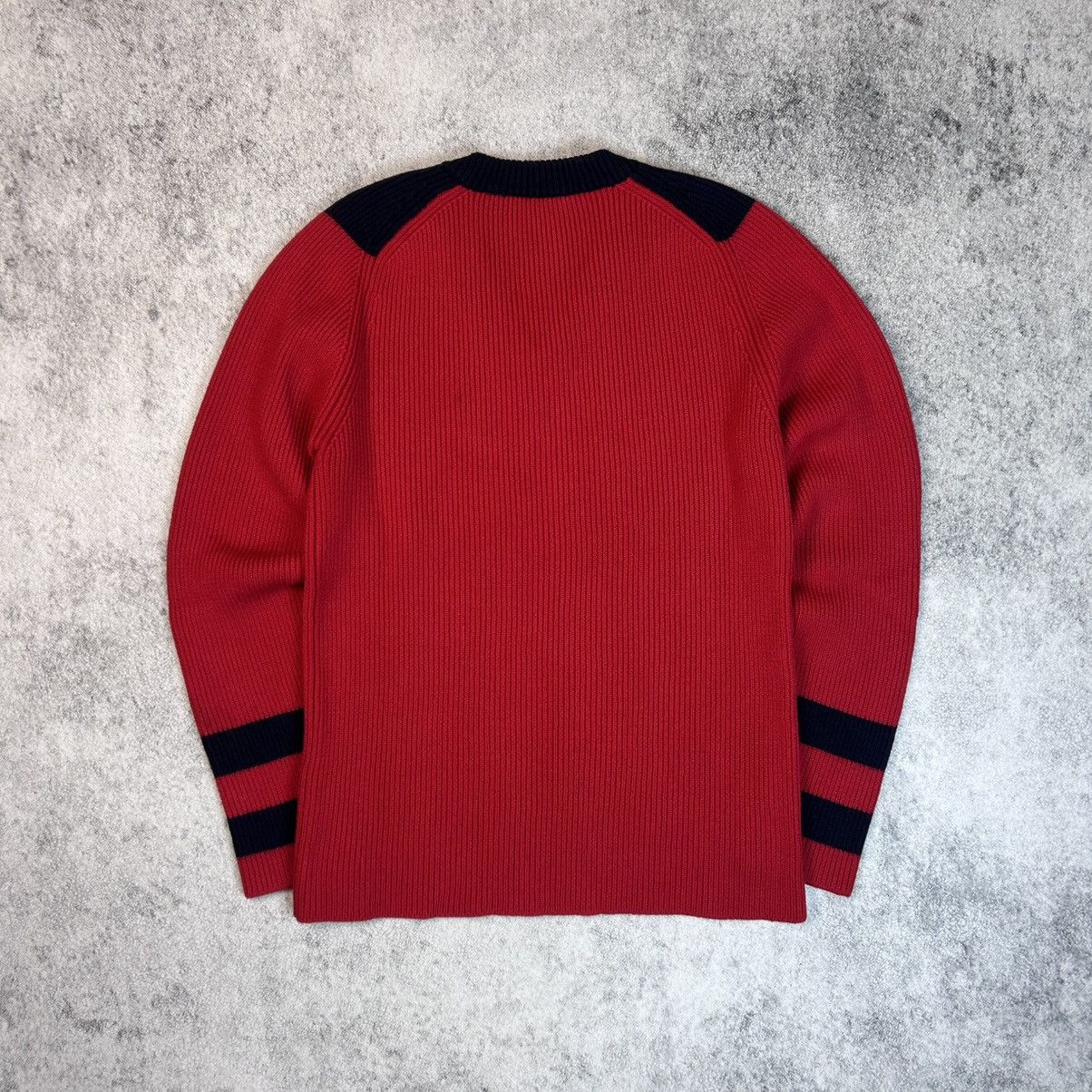 Prada Prada Vintage Y2k Wool V-neck Sweater Jumper Knitwear Pull Size US L / EU 52-54 / 3 - 8 Thumbnail