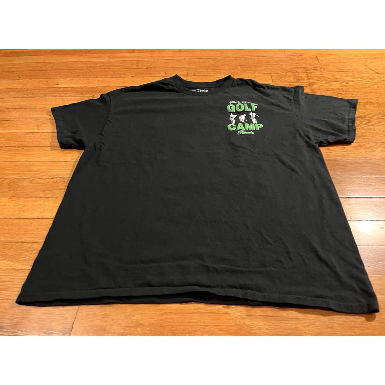 Vintage Shady Springs Golf Camp Florida Everybody Swings Shirt Men’s XL Black Size US XL / EU 56 / 4 - 3 Thumbnail