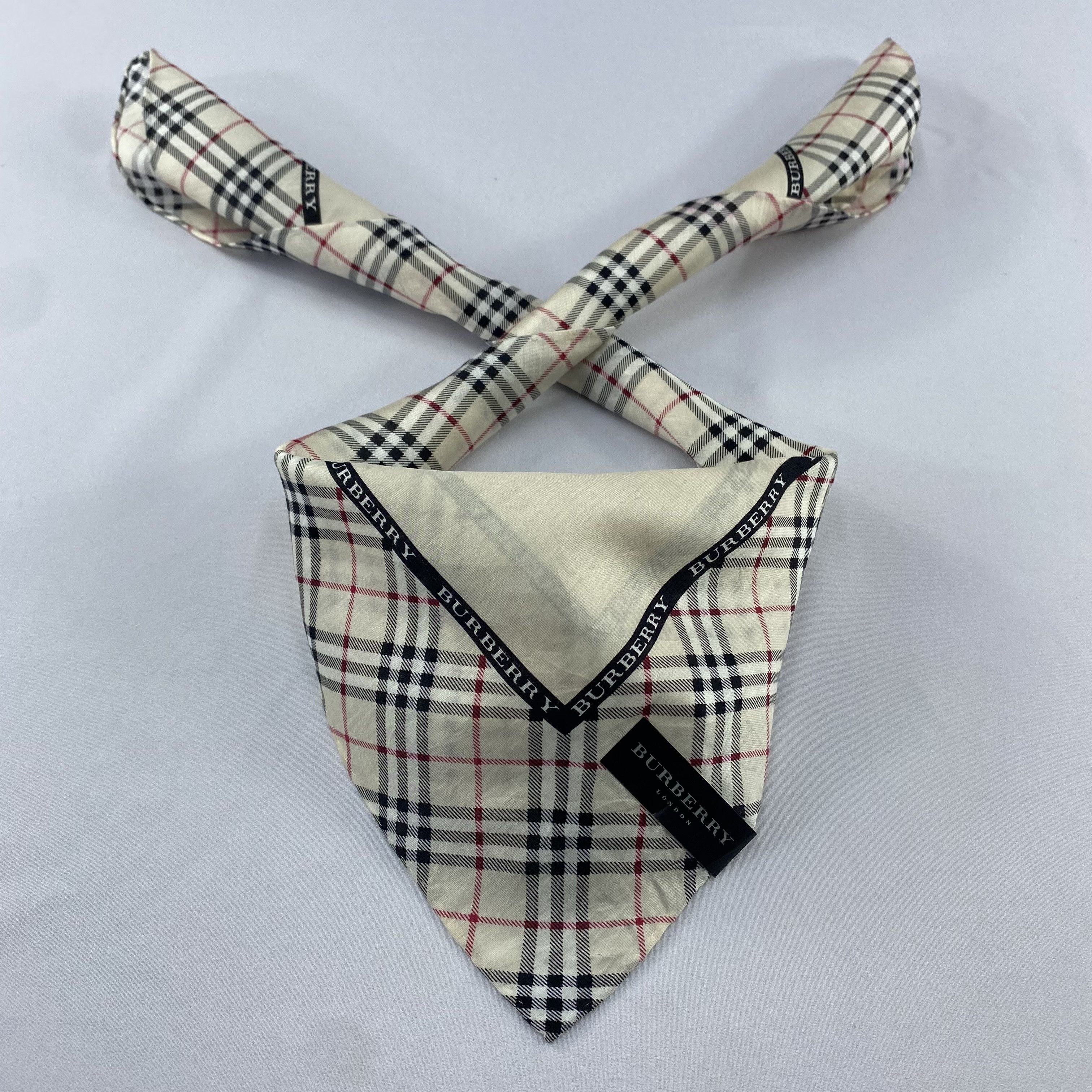 Burberry Burberry Handkerchief / Bandana / Neckerchief C868 Size ONE SIZE - 2 Thumbnail