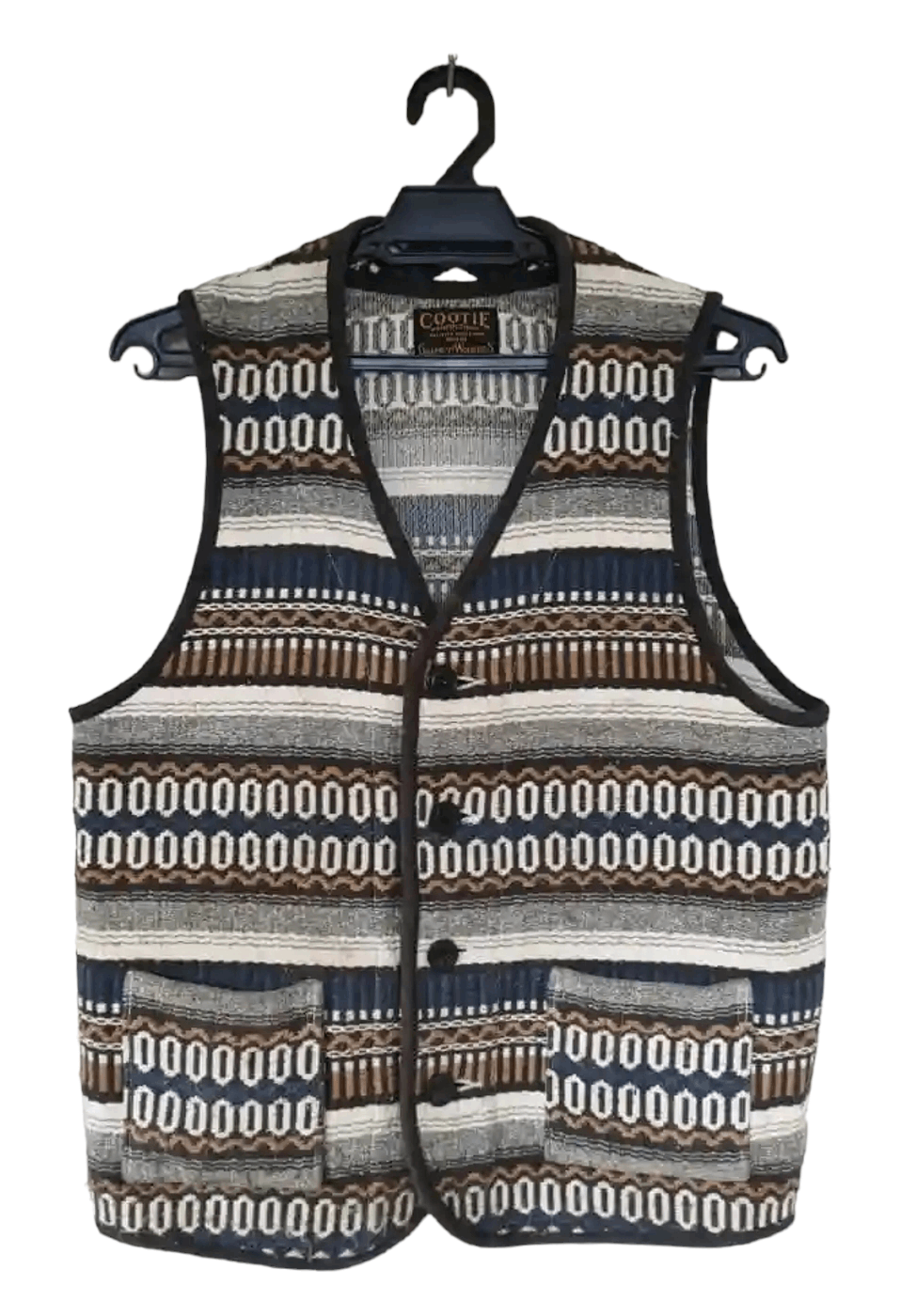 Japanese Brand Cootie Knitted Vest Size US S / EU 44-46 / 1 - 1 Thumbnail