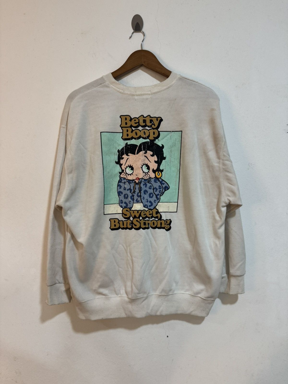 Hysteric Glamour × Japanese Brand × Vintage Vintage Betty Boop Big Graphic Pullover Size US M / EU 48-50 / 2 - 1 Thumbnail