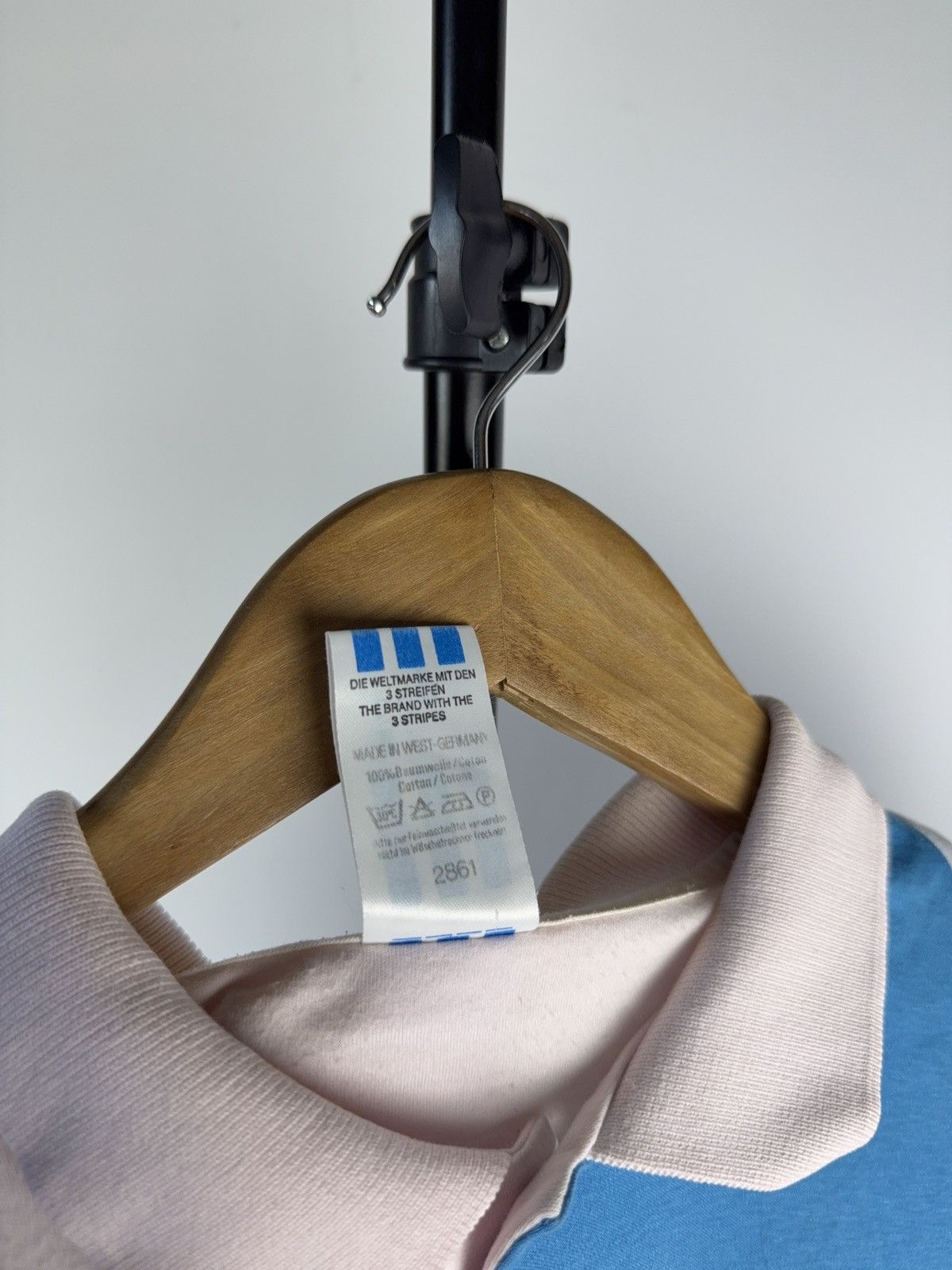 Adidas Archive Rare Vintage Adidas Polo Made in West Germany 80s Size US M / EU 48-50 / 2 - 8 Thumbnail