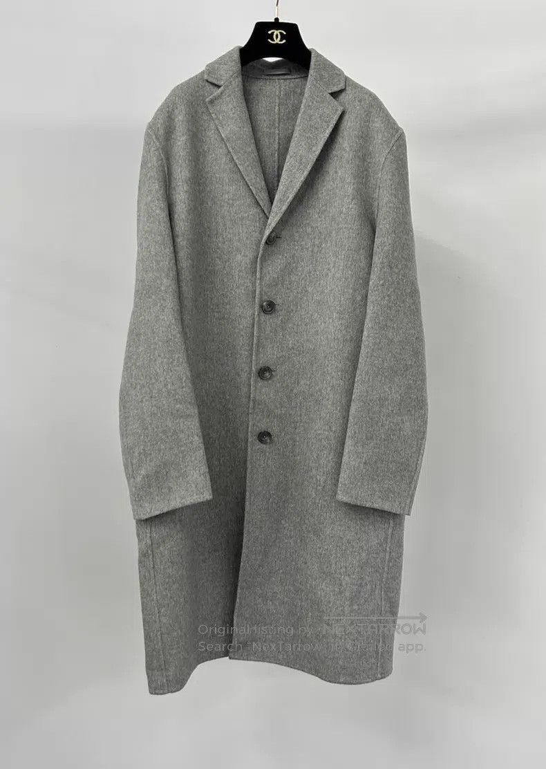Acne Studios Acne Studios Gray Wool Overcoat Size US M / EU 48-50 / 2 - 1 Thumbnail