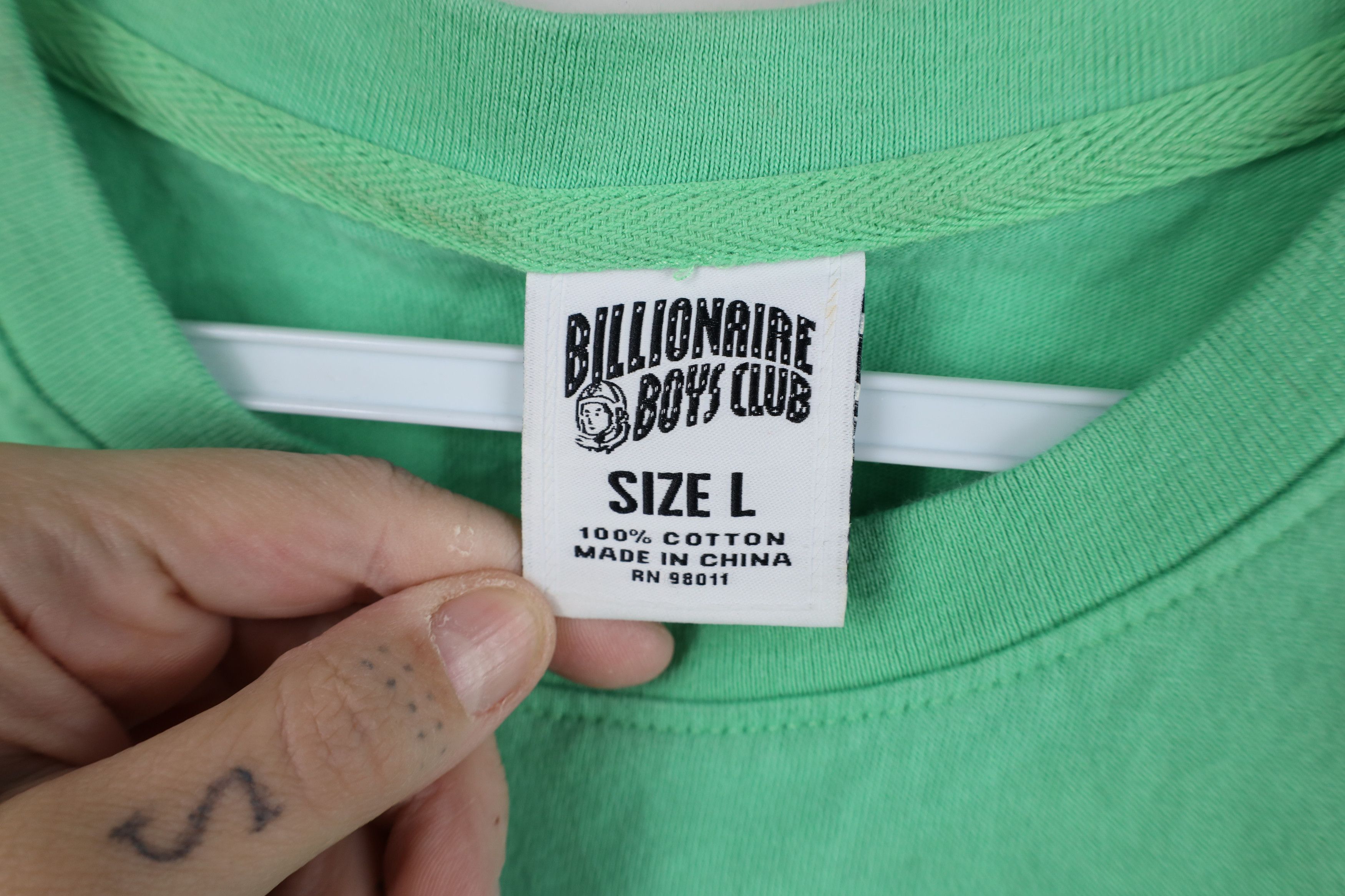 Billionaire Boys Club Vintage Billionaire Boys Club Spaceman Short Sleeve T-Shirt Size US L / EU 52-54 / 3 - 8 Thumbnail
