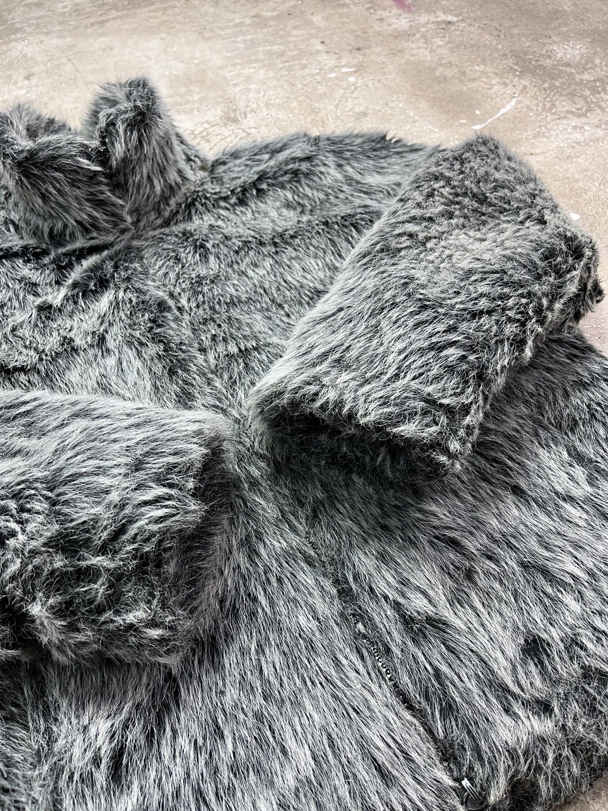 Vintage 2000s BOXY CHEWBACCA TEDDY SHERPA ECO FUR COAT JACKET № 2251 Size US L / EU 52-54 / 3 - 7 Thumbnail