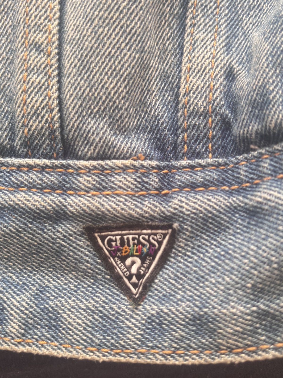 Guess × J Balvin Guess X J Balvin Oversized Denim Jacket Size US M / EU 48-50 / 2 - 4 Thumbnail