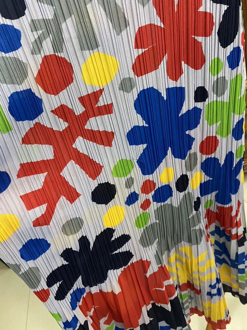 Issey Miyake Issey Miyake printed dress Size L / US 10 / IT 46 - 9 Thumbnail