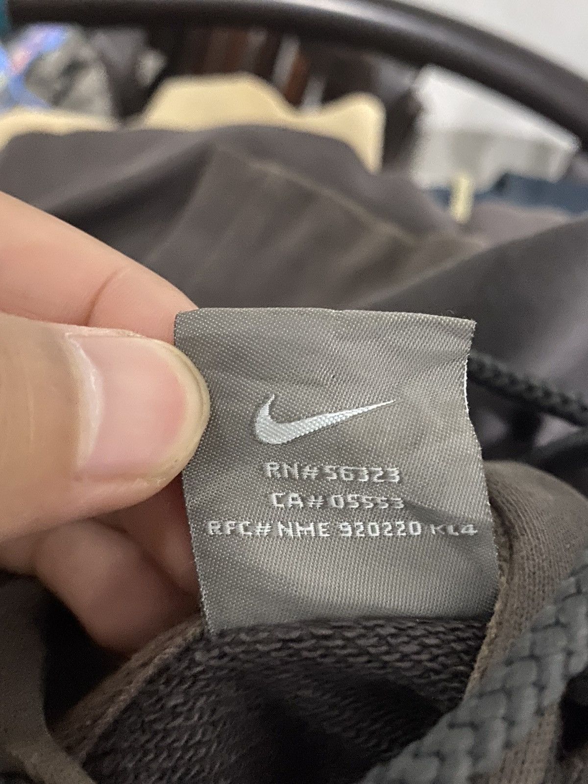 Nike × Vintage Hoodie nike vintage y2k small swoosh Size US XXL / EU 58 / 5 - 11 Thumbnail