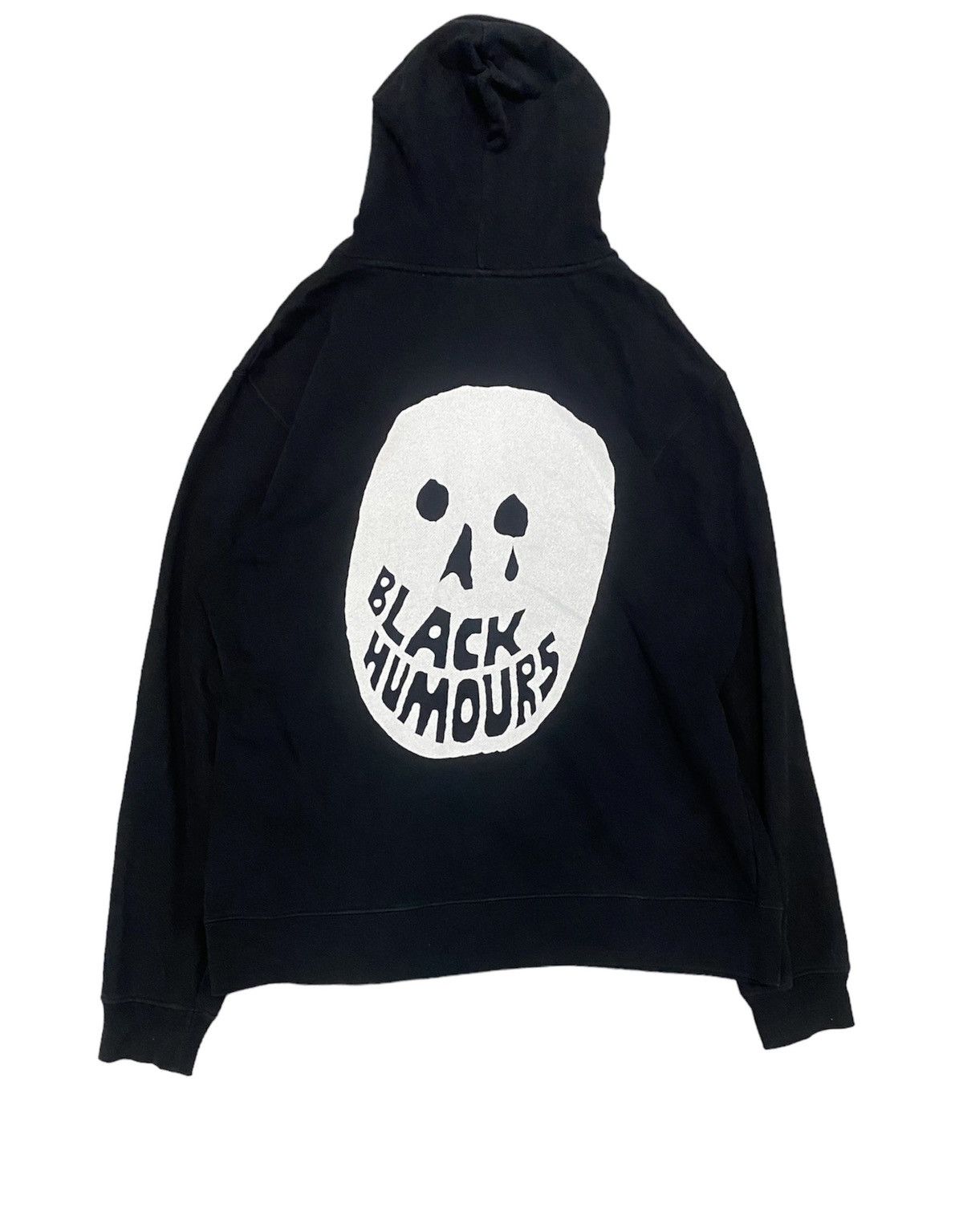 Beams Plus Vtg BEAM Skull Black Humours and Black Heart hoodie Size US M / EU 48-50 / 2 - 1 Thumbnail