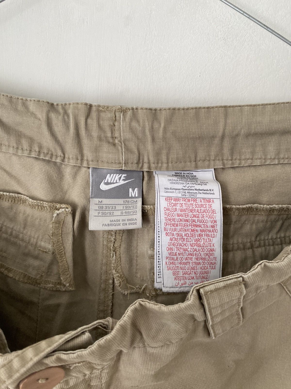 Nike × Vintage Nike vintage cargo shorts Size US 32 / EU 48 - 6 Thumbnail