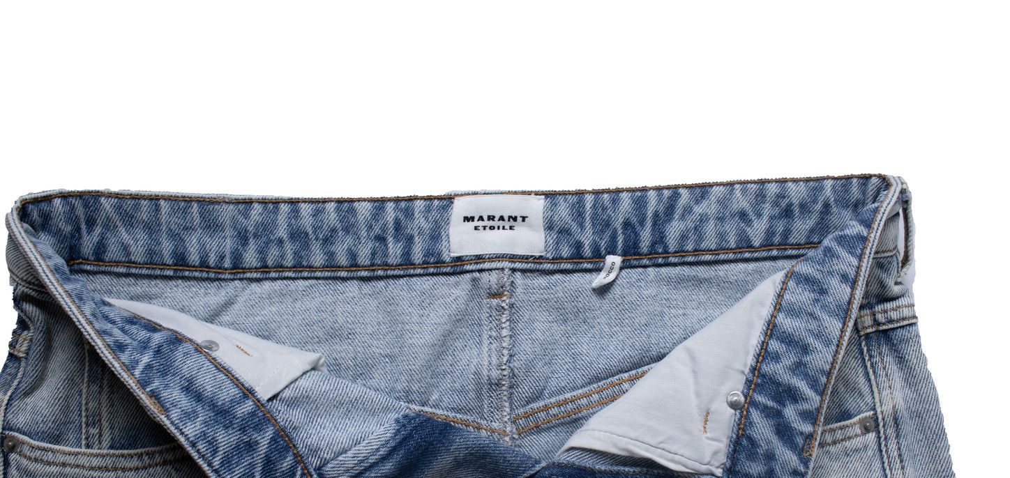 Isabel Marant Isabel Marant, blue mini denim skirt Size 27" / US 4 / IT 40 - 7 Thumbnail