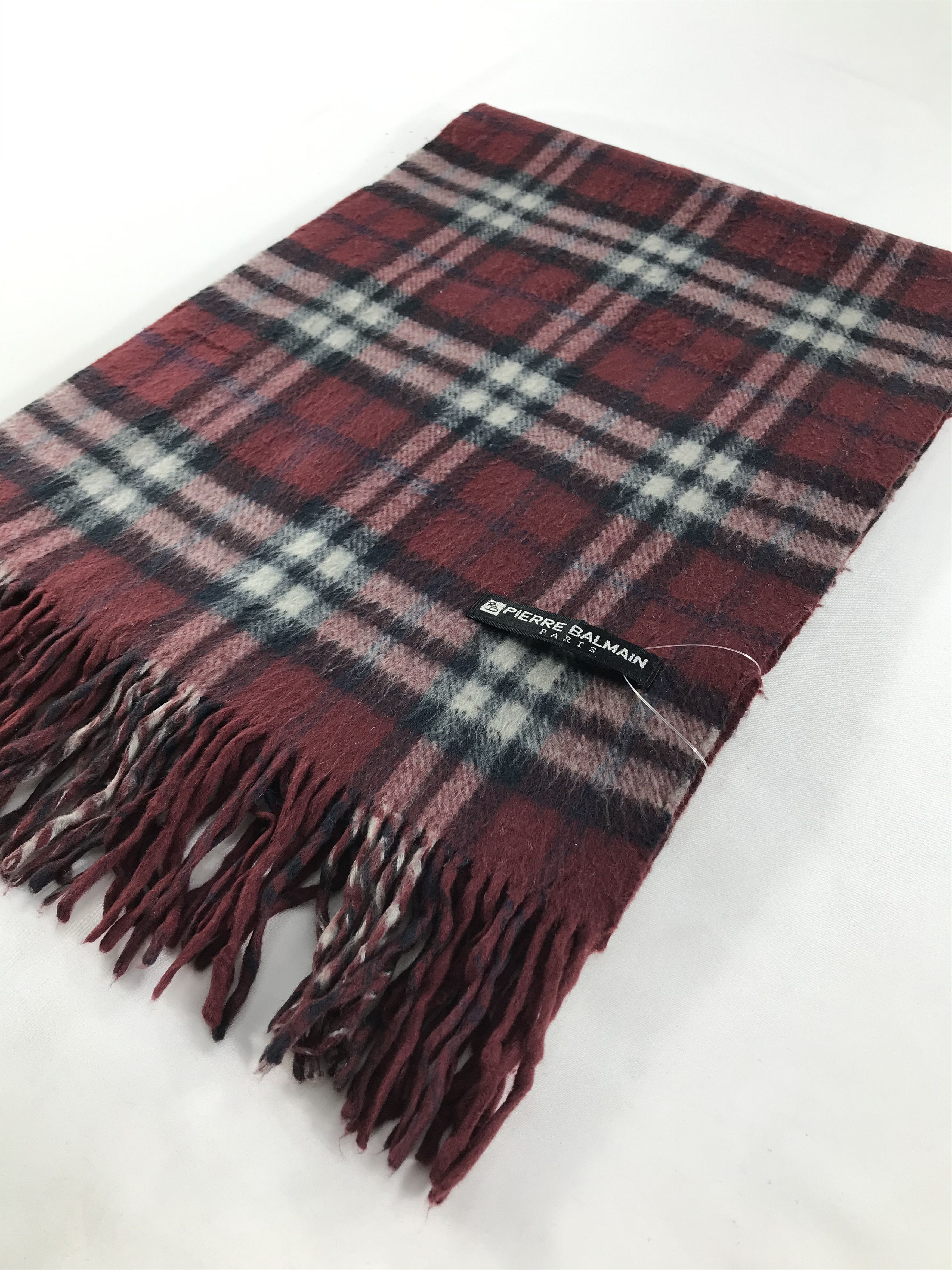 Vintage Pierre Balmain Scarf / Muffler / Neckwear - WW2379 Size ONE SIZE - 3 Thumbnail