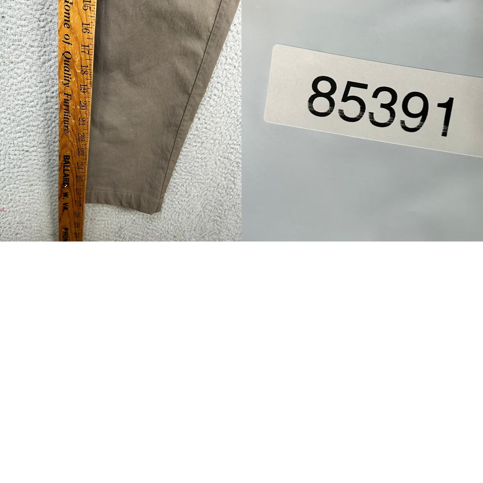Lululemon Lululemon ABC Pants Slim Taper Khaki Beige Mens 30 Slim Fit 5-Pocket Polyester Elastomultiester Stretch EUC Size US 30 / EU 46 - 8 Thumbnail
