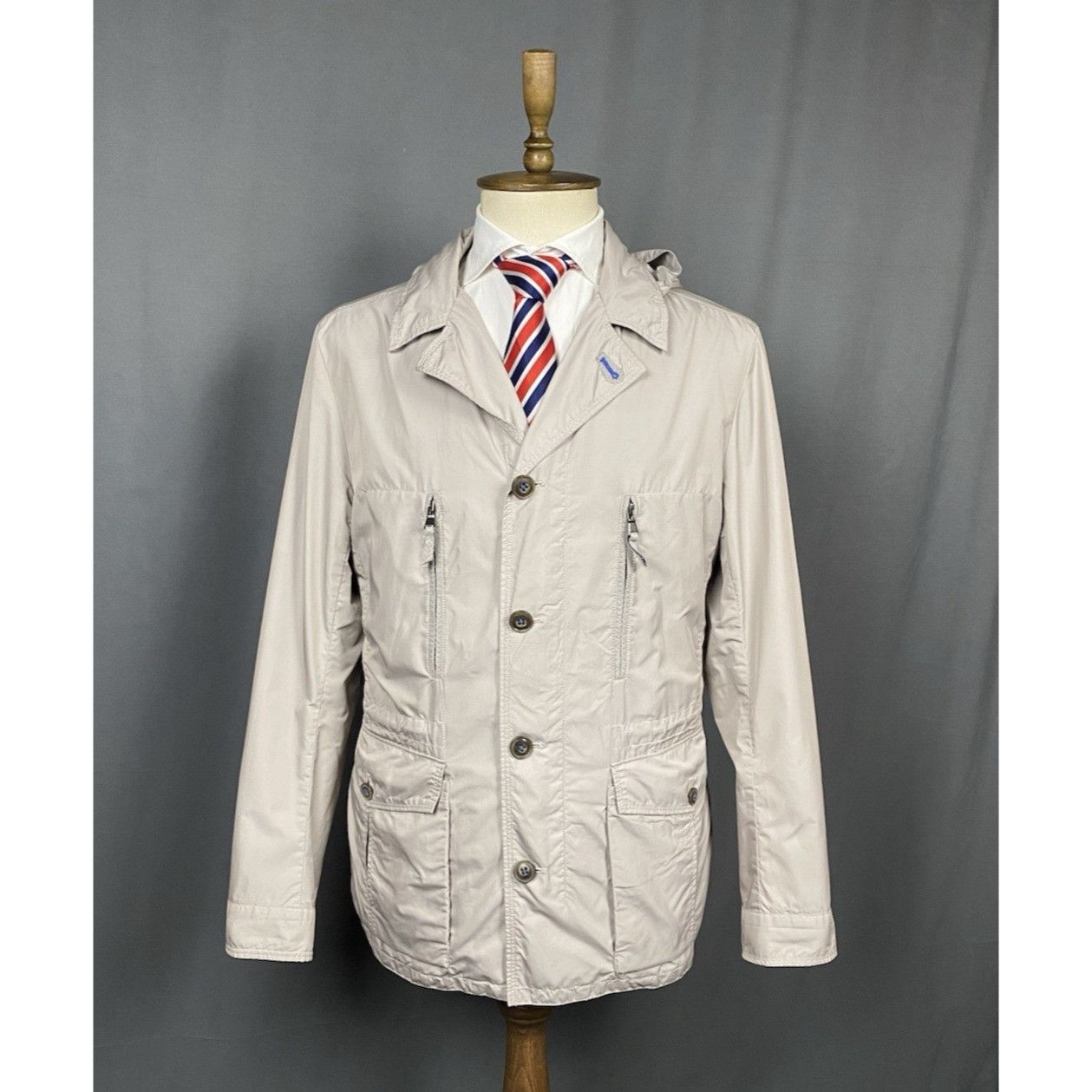 Gimo's MINT! Gimo's Men's Beige Multipocket Utility Field Military Size US XL / EU 56 / 4 - 1 Thumbnail