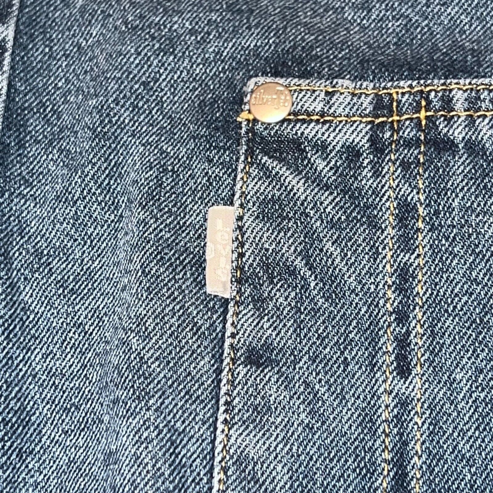 Levi's Levi's Silver Tab Denim Oversized Blue Pocket Shirt Men's XL Size US XL / EU 56 / 4 - 6 Thumbnail