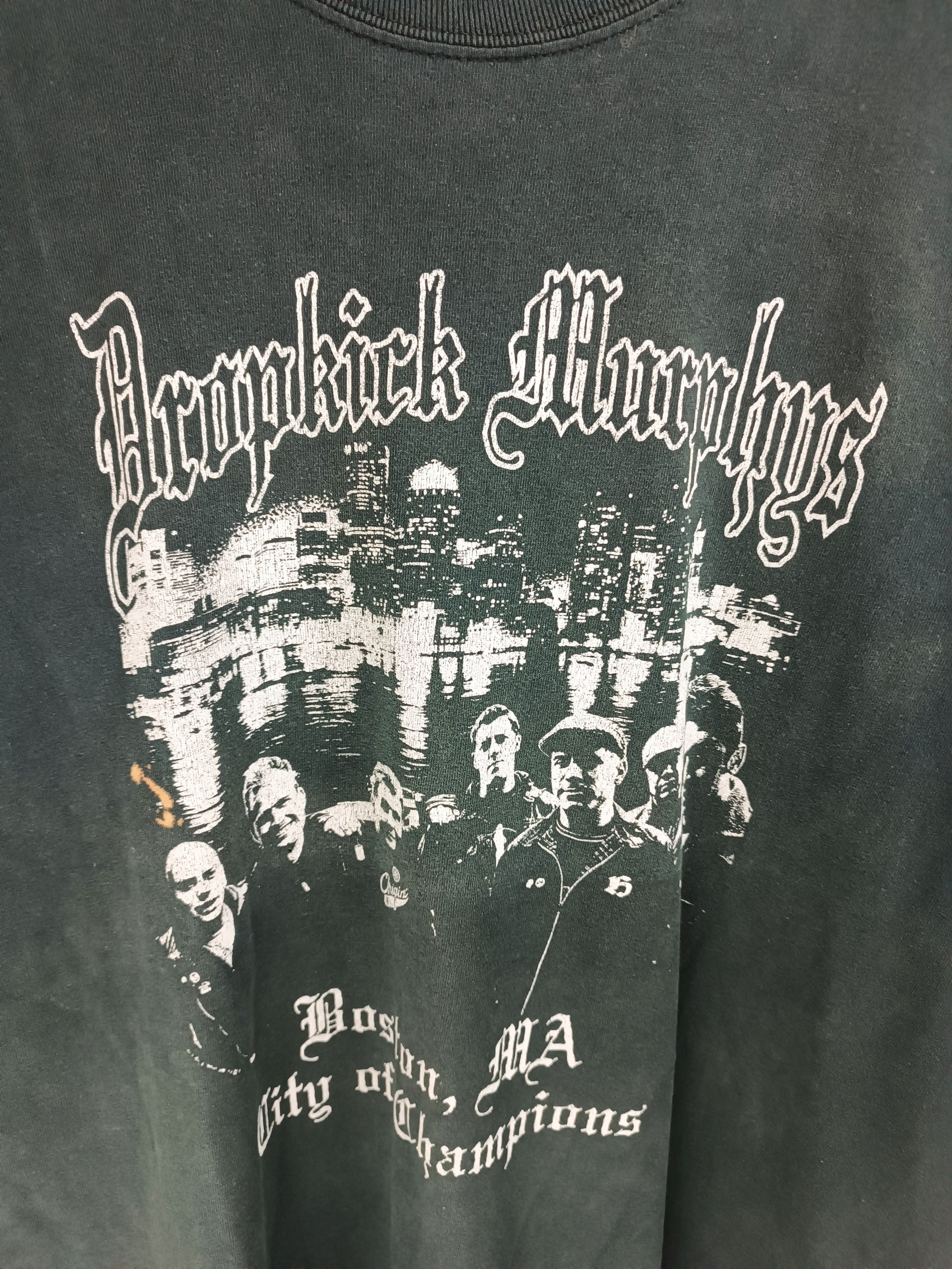 Band Tees VINTAGE 2000s DROPKICK MURPHYS BOSTON MA CELTIC PUNK SKA Size US L / EU 52-54 / 3 - 7 Thumbnail