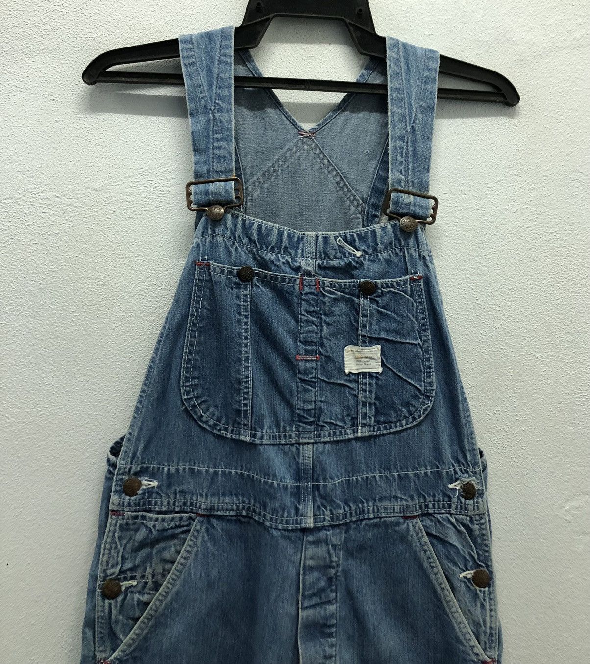 Big Mac Vintage Union Made Big Mac Square Bak Overalls Size US 31 - 3 Thumbnail