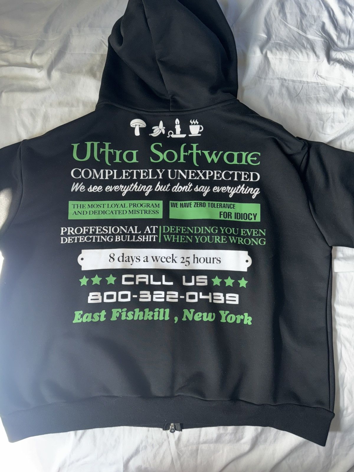 murd333r.fm ULTRA SOFTWARE FISH ZIP-UP HOODIE Size US XXL / EU 58 / 5 - 2 Thumbnail
