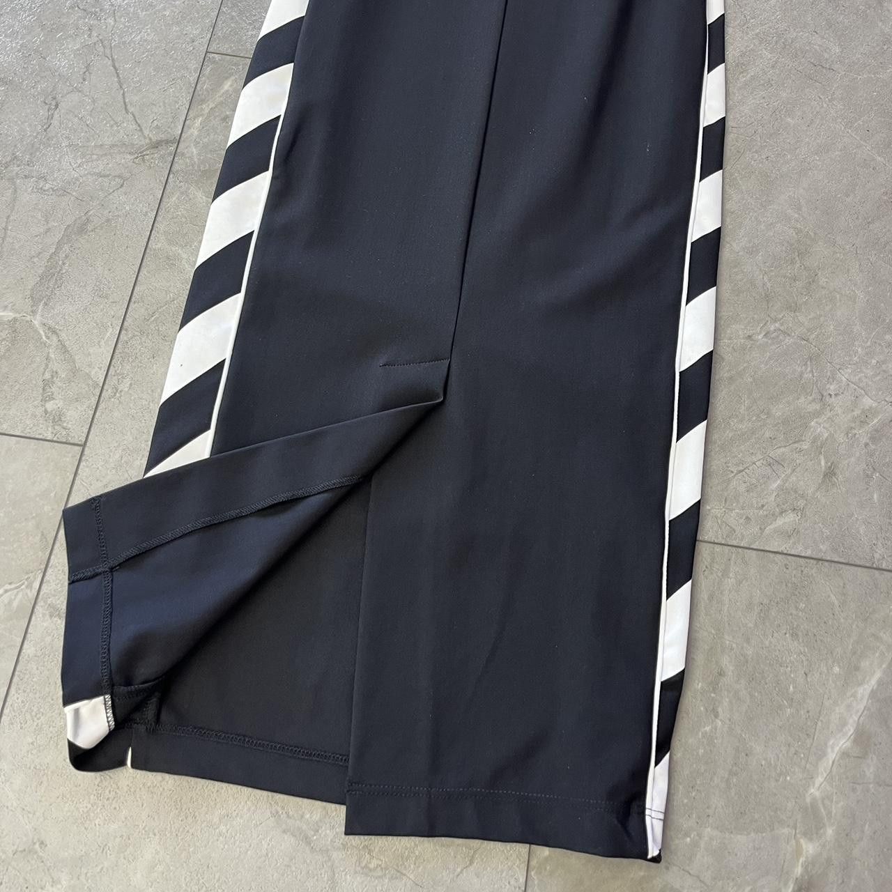 Off-White Off White Diagonal Athletic Stripe Pencil Skirt Size 25" / US 0 / IT 36 - 8 Thumbnail