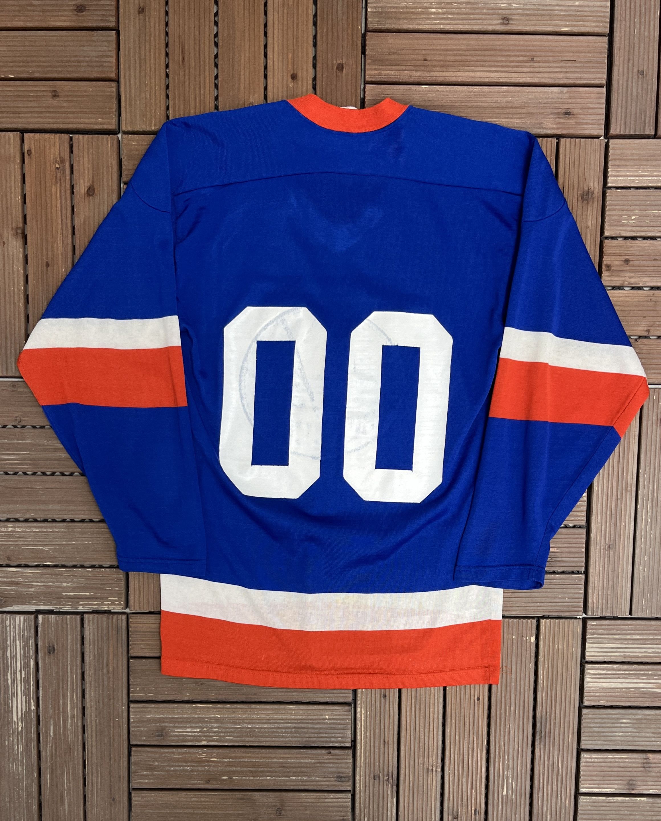 New York Islanders Vintage 80s Blue Hockey Jersey