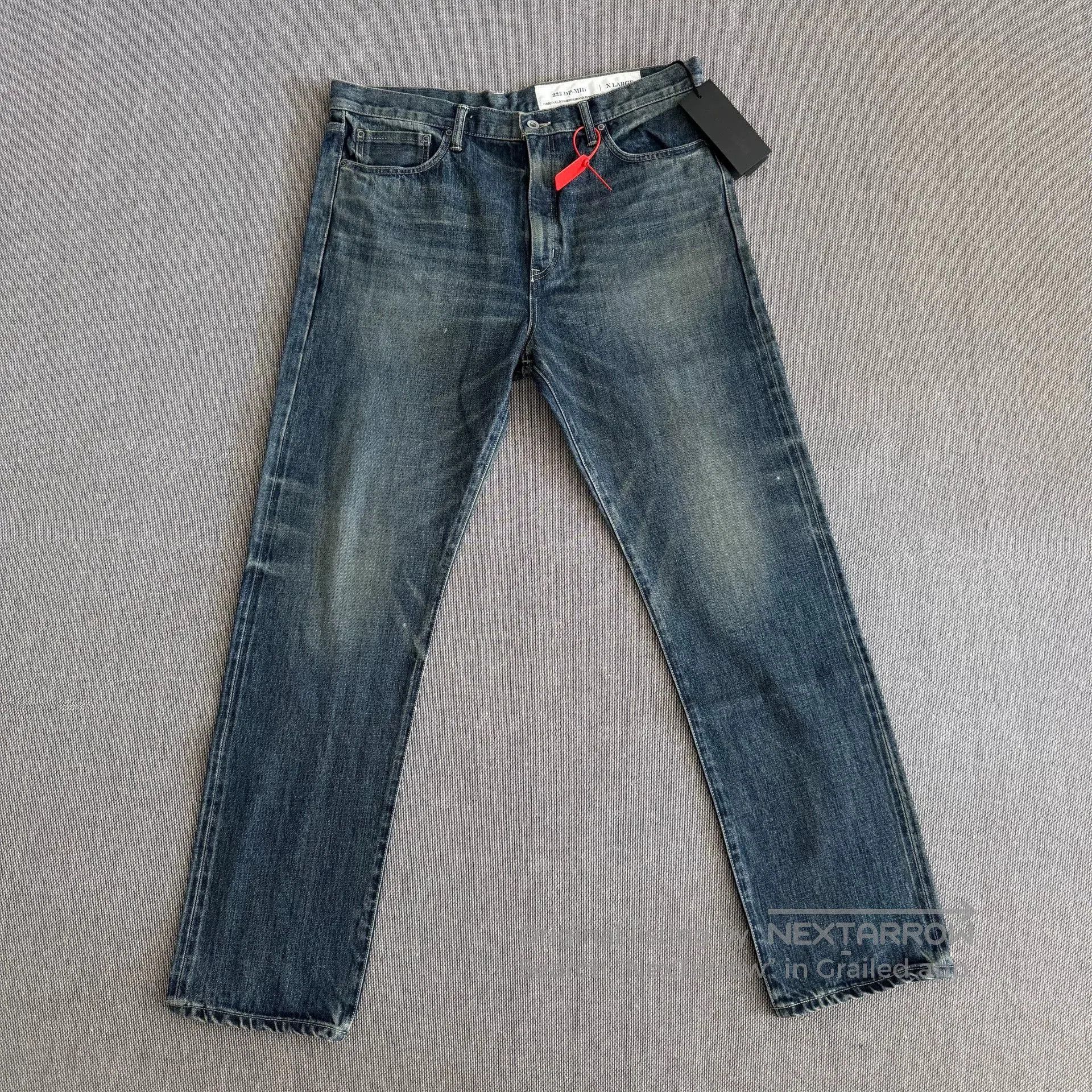 Neighborhood Neighborhood 22aw Basic Wash Denim Pants. Size US 40 / EU 56 - 2 Thumbnail
