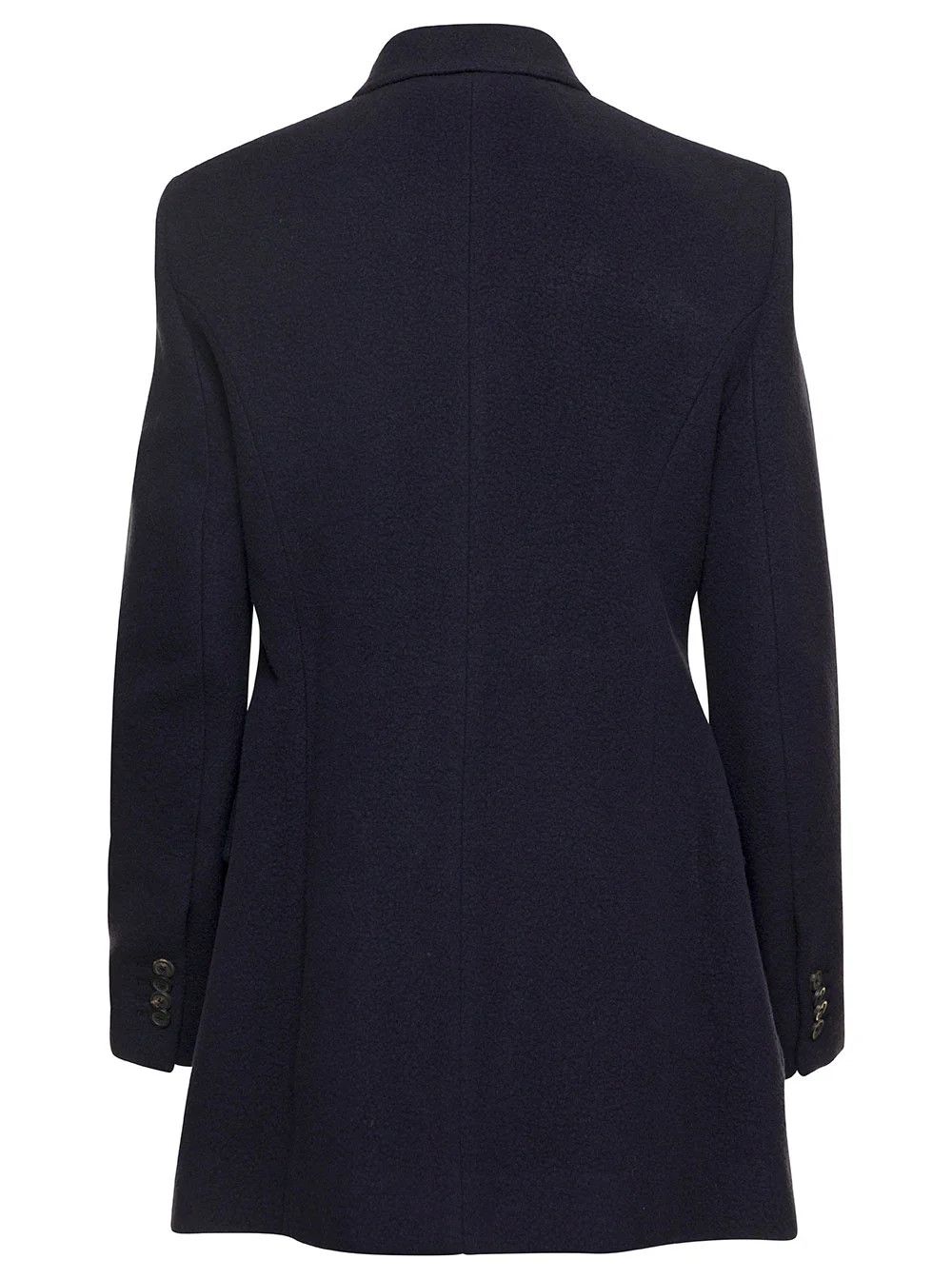 Balenciaga o1bcso1str1124 Hourglass Blazer in Navy Size M / US 6-8 / IT 42-44 - 2 Thumbnail