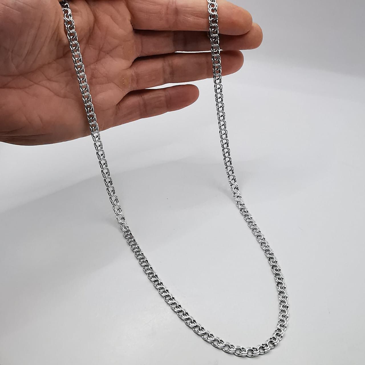 Sterling Silver Vintage Chain Necklece,925 Sterling Silver,Signed , 19,82g Size ONE SIZE - 3 Thumbnail