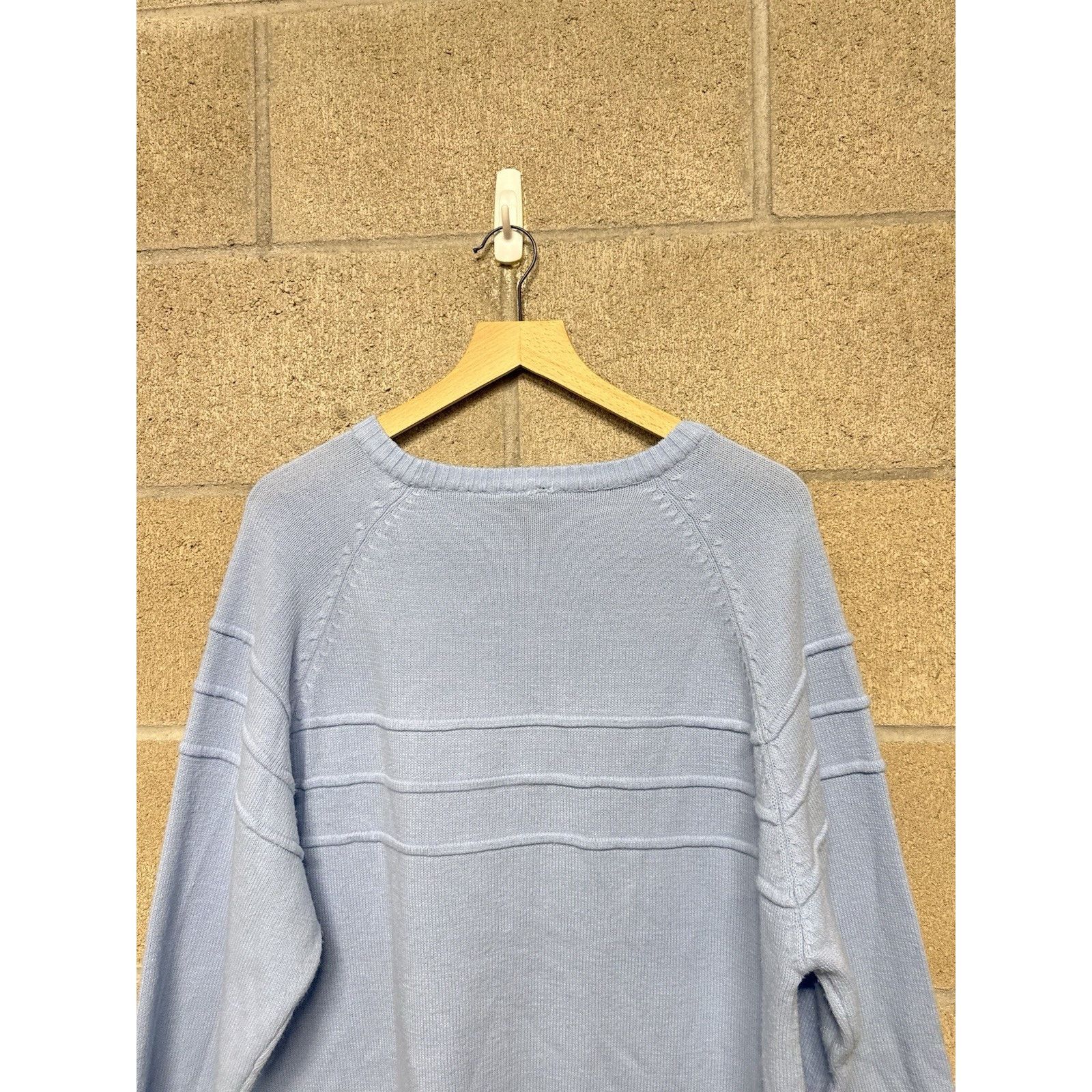 Anchor Blue Vintage Anchor Blue Puff Print Logo Sweater Blue Men Xl Size US XL / EU 56 / 4 - 4 Thumbnail