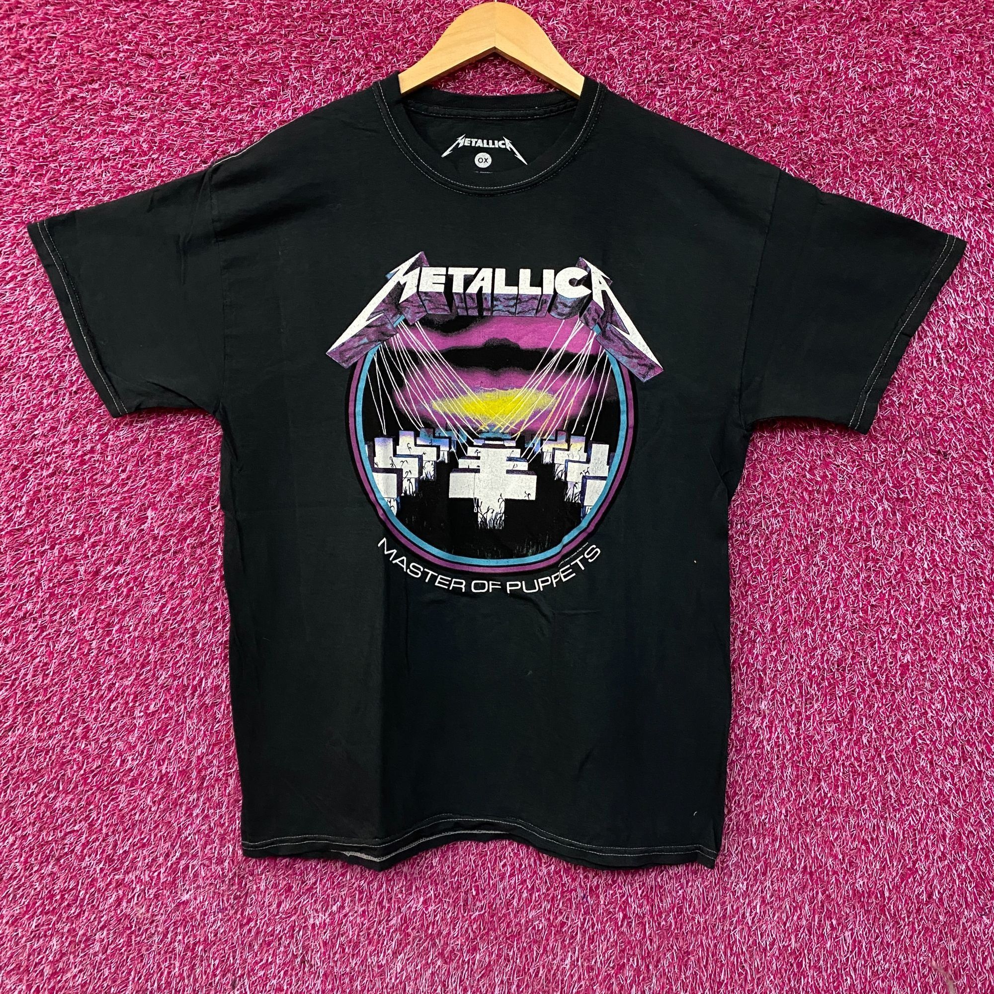 Metallica Metallica Master of Puppets Heavy Metal T-Shirt OX Size US XL / EU 56 / 4 - 1 Thumbnail