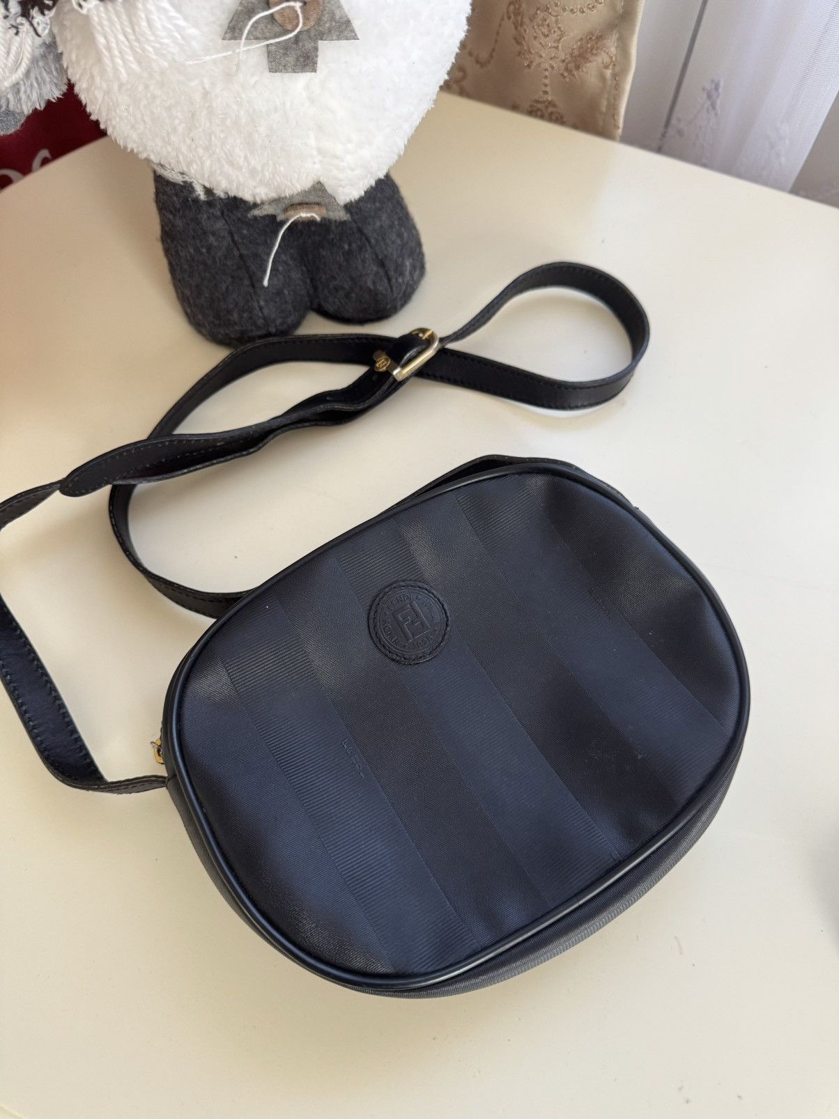 Fendi Vintage Fendi Roma Pequin Striped Crossbody Bag Size ONE SIZE - 2 Thumbnail