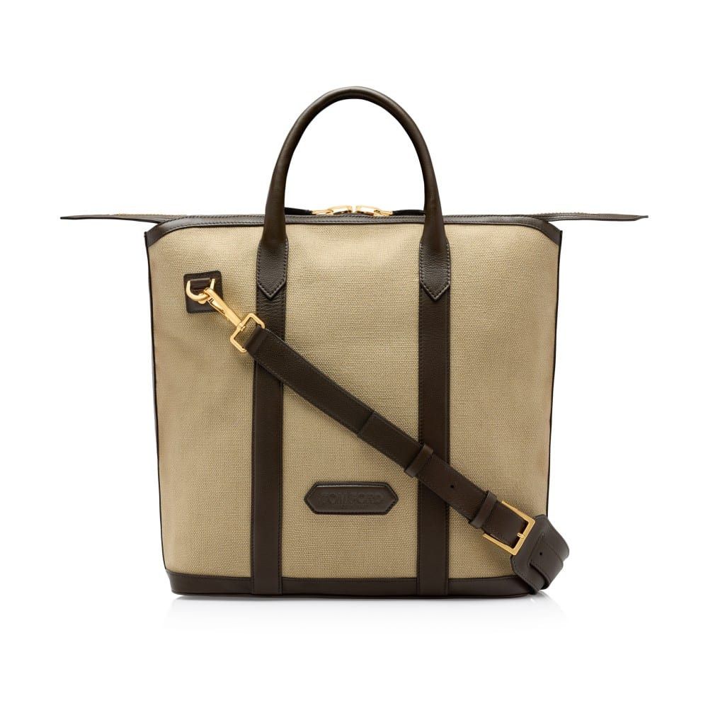 Tom Ford o1loc1c0126 H0623 Size: OS / Tote Bag in Beige Size ONE SIZE - 1 Thumbnail