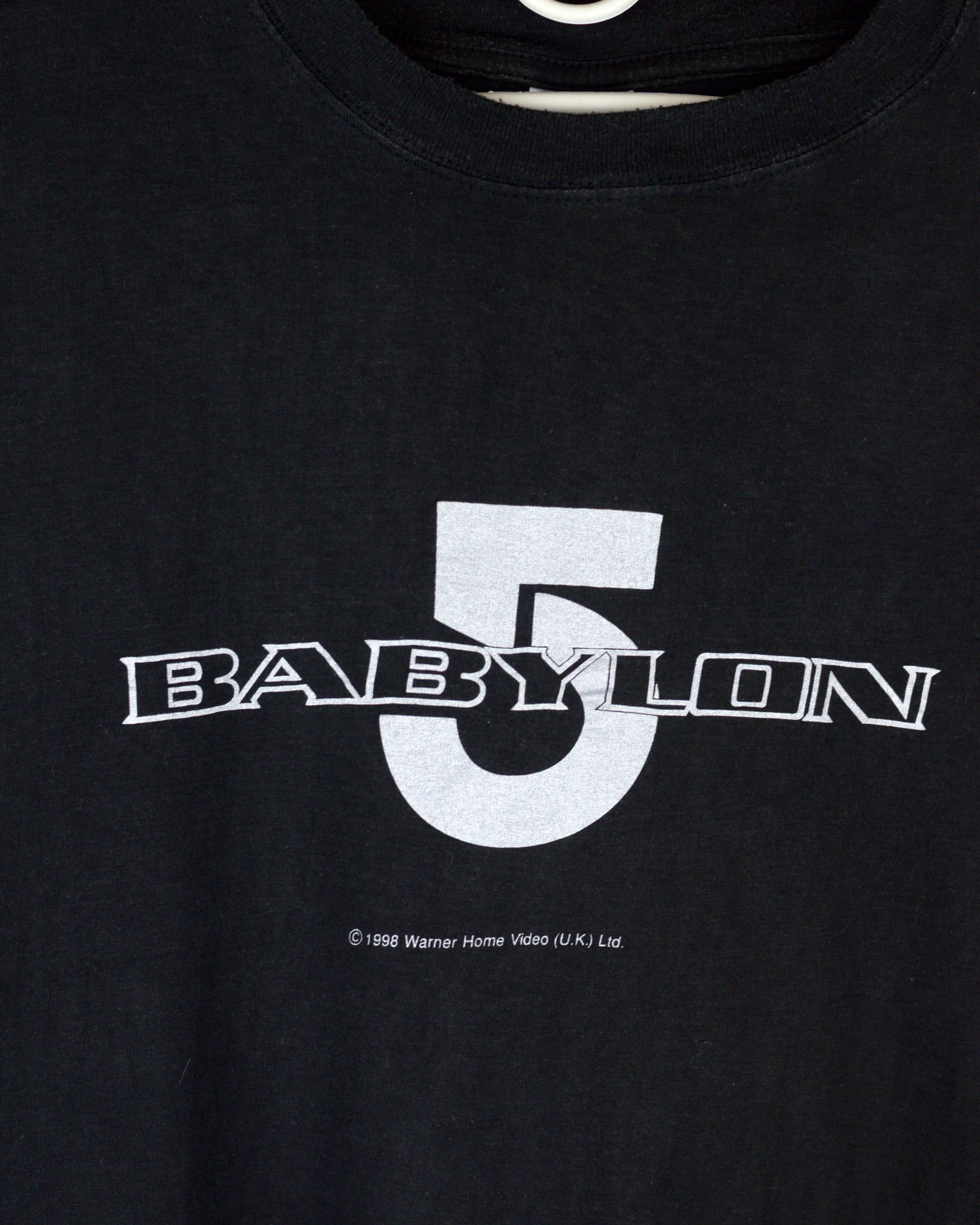 Vintage Vintage Babylon 5 1998 t shirt Size US XL / EU 56 / 4 - 2 Thumbnail