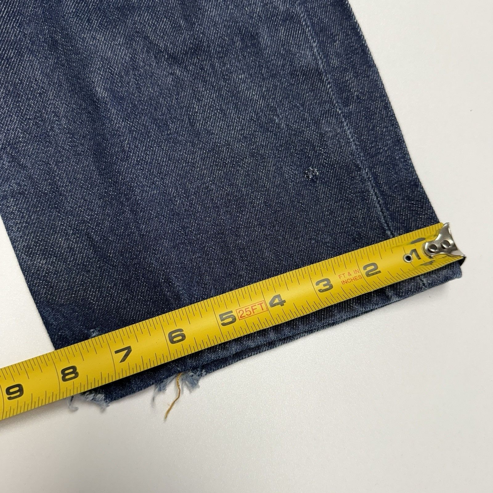 Levi's Levis 501 Jeans Mens 32x34 Dark Wash Denim Straight Leg Size US 32 / EU 48 - 11 Thumbnail